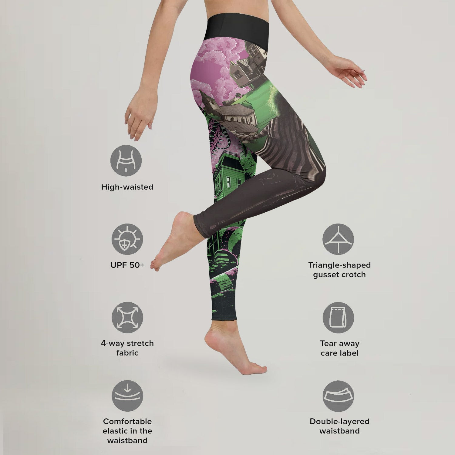 Sandworm Beetlejuice Leggings