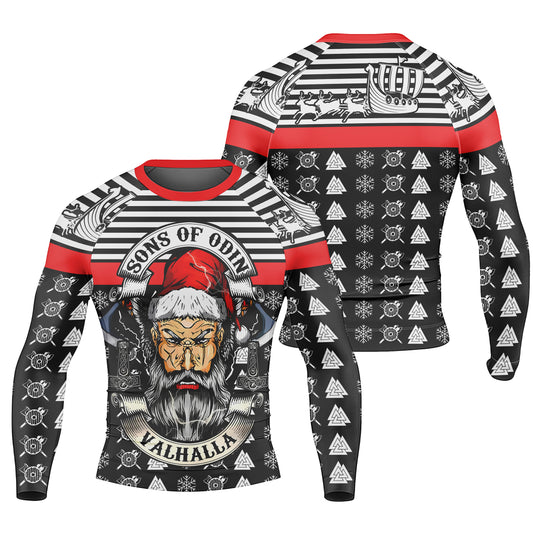 Santa Odin Men's Long Sleeve Rash Guard