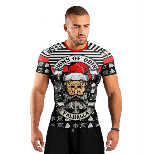 Santa Odin Men's Short Sleeve Rash Guard