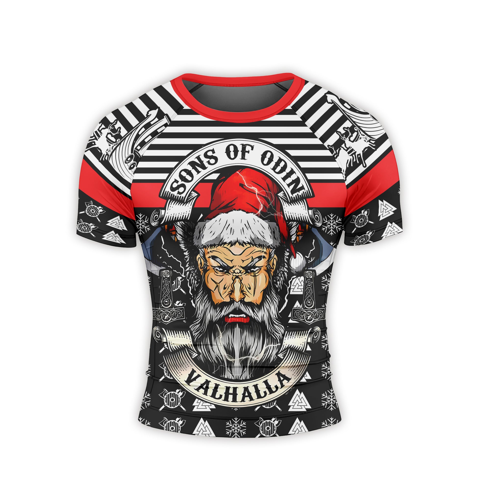 Santa Odin Men's Short Sleeve Rash Guard