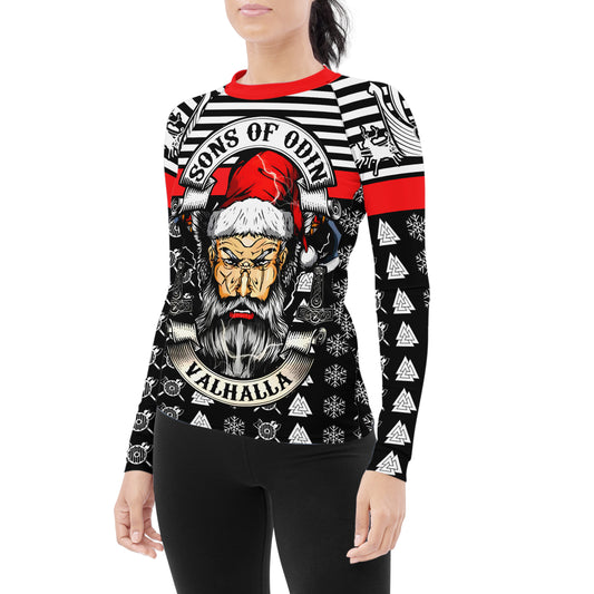 Santa Odin Women's Long Sleeve Rash Guard