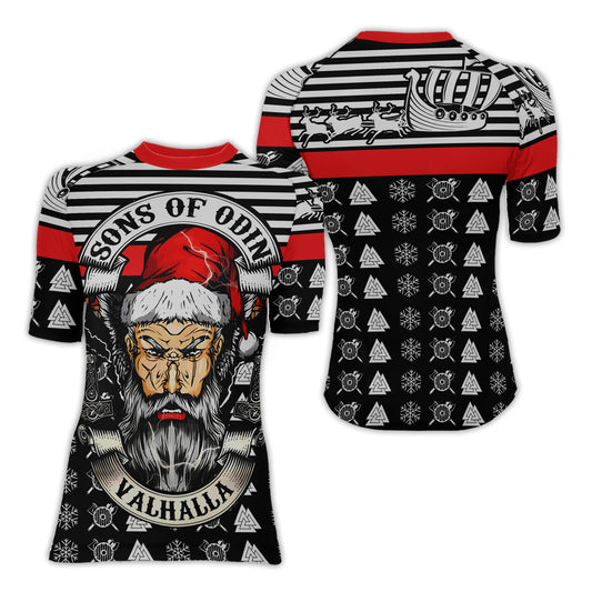Santa Odin Women's Short Sleeve Rash Guard