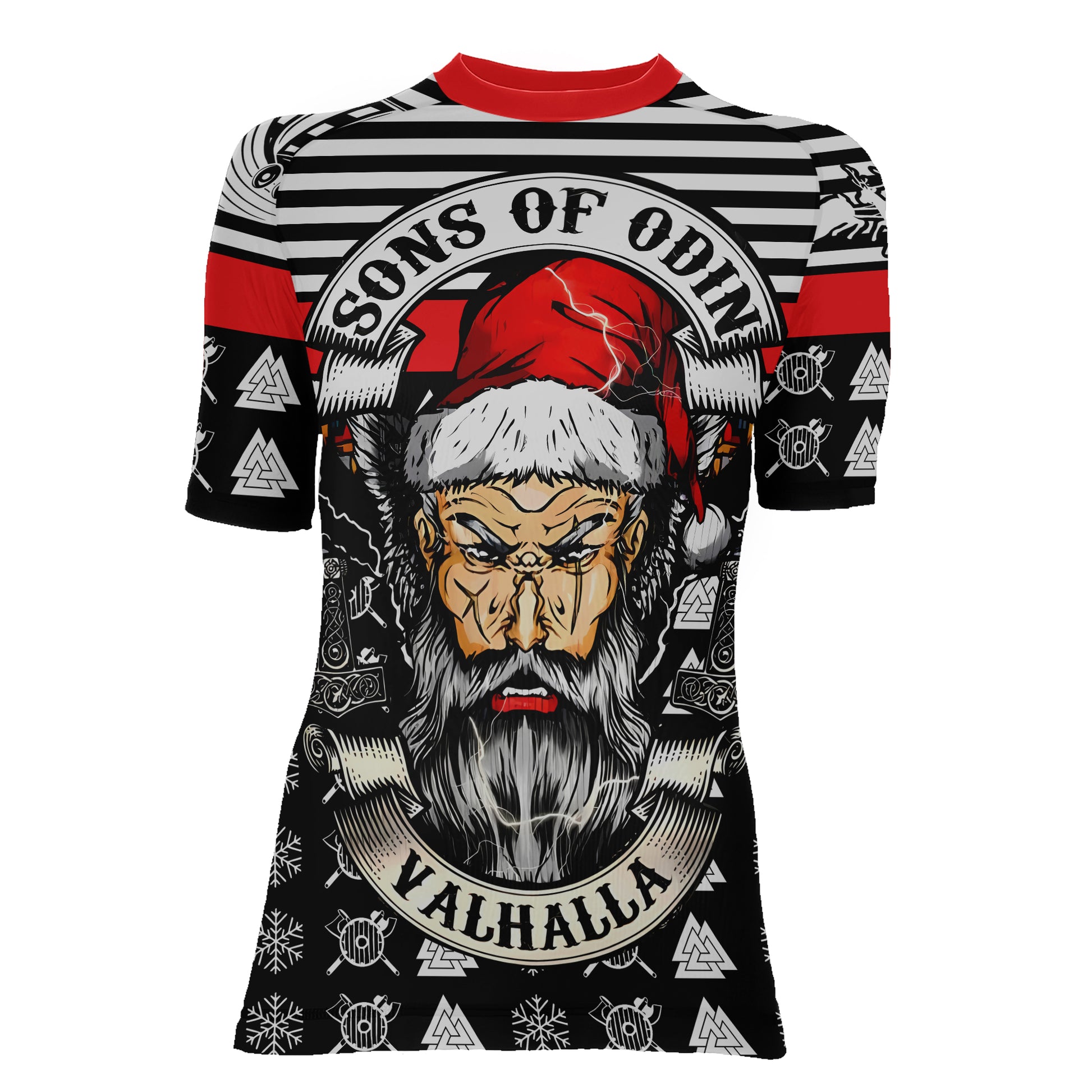 Santa Odin Women's Short Sleeve Rash Guard