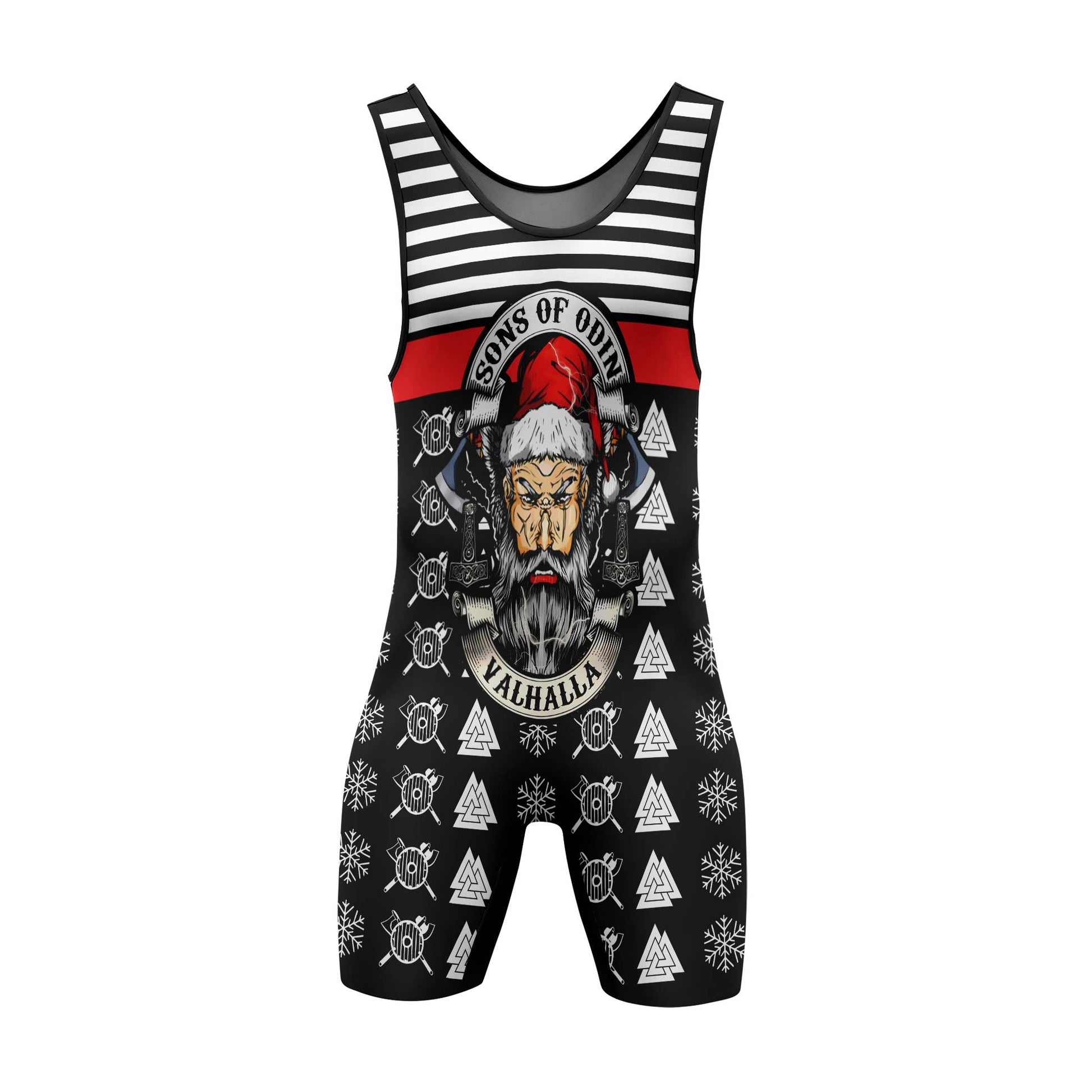Santa Odin Wrestling Singlets
