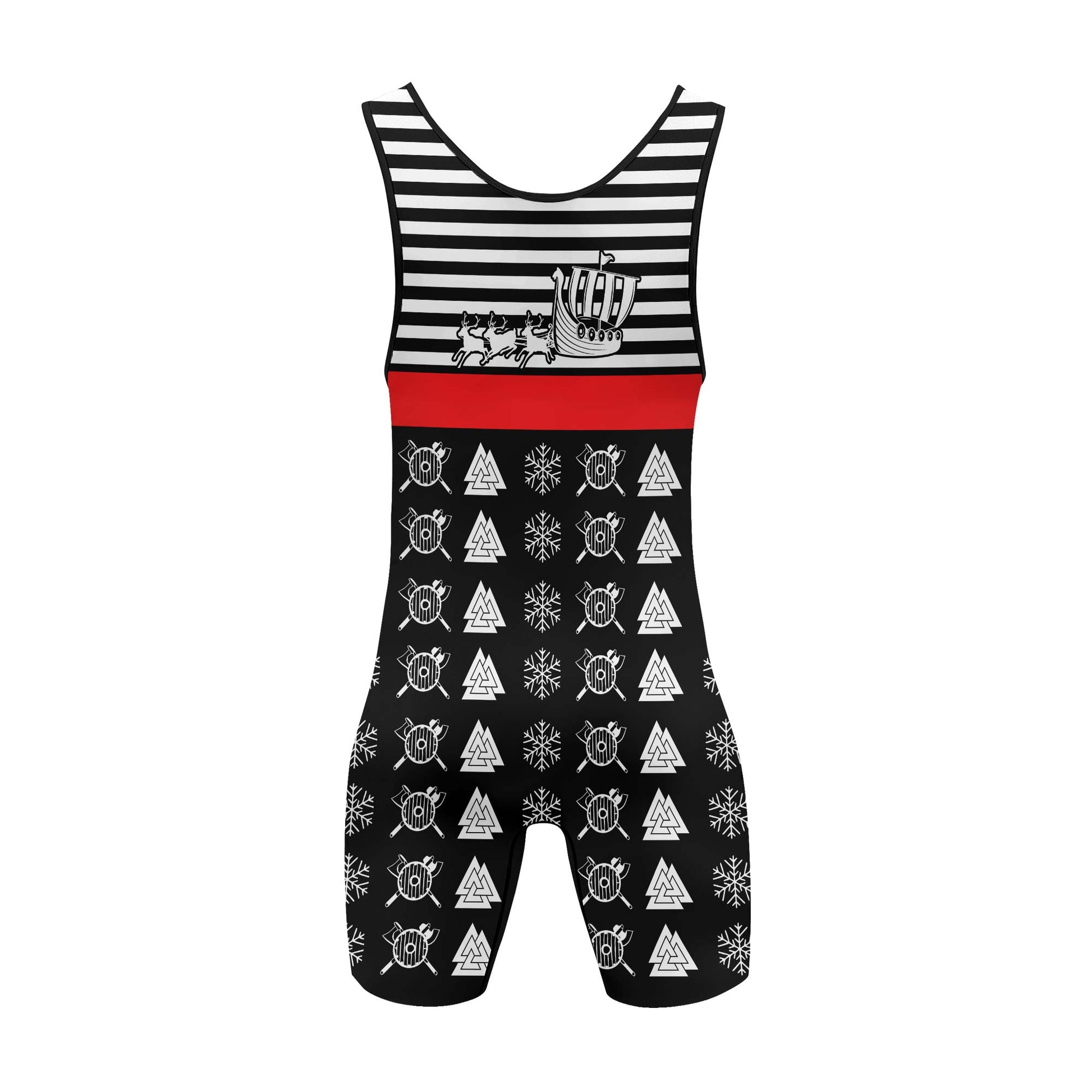Santa Odin Wrestling Singlets
