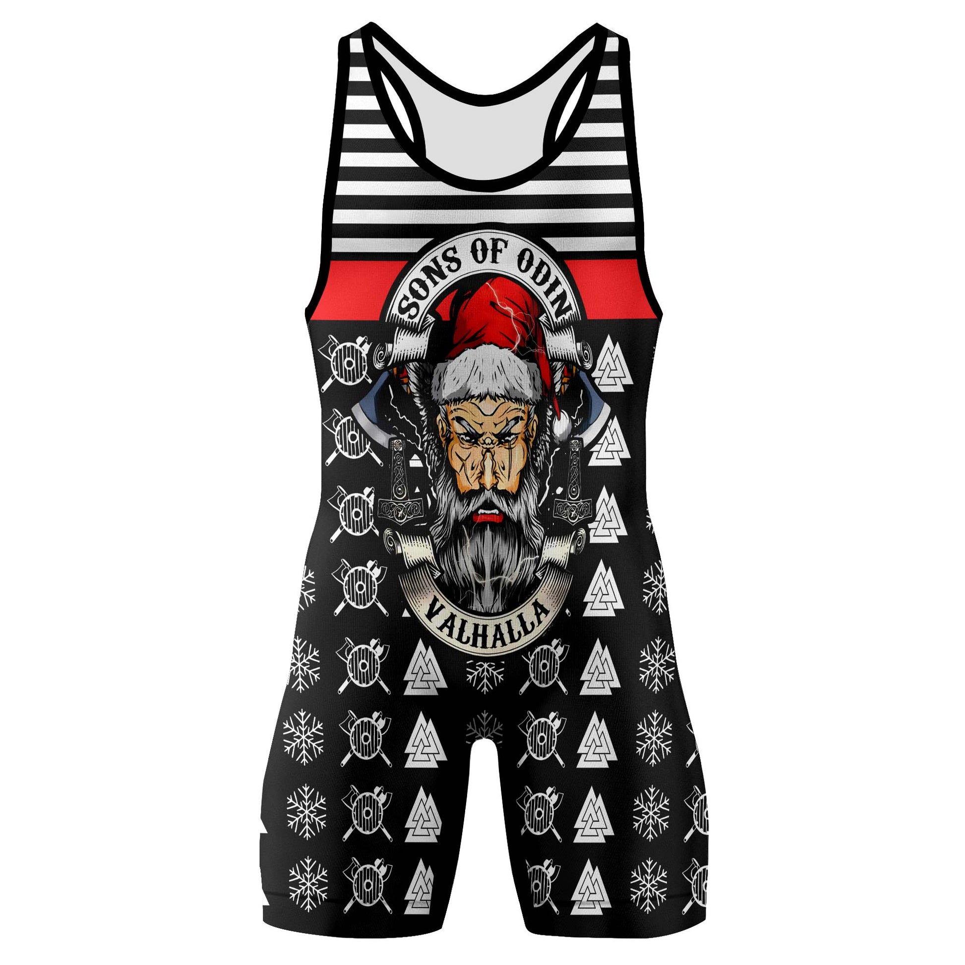 Santa Odin Wrestling Singlets