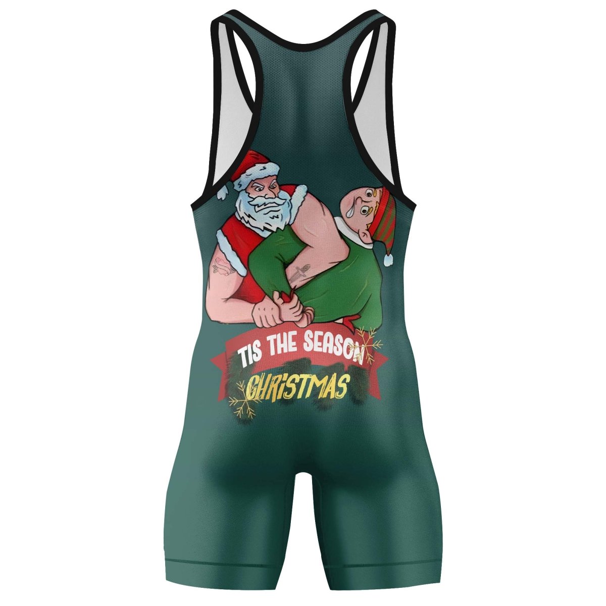 Santa Submission Wrestling Singlets - BattleFitGear