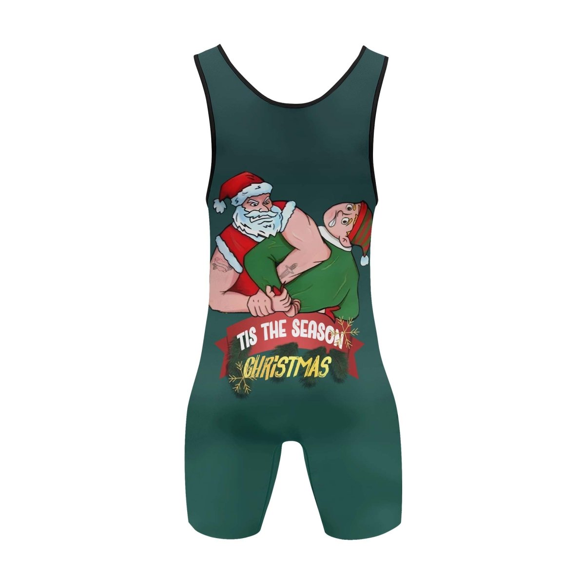 Santa Submission Wrestling Singlets - BattleFitGear