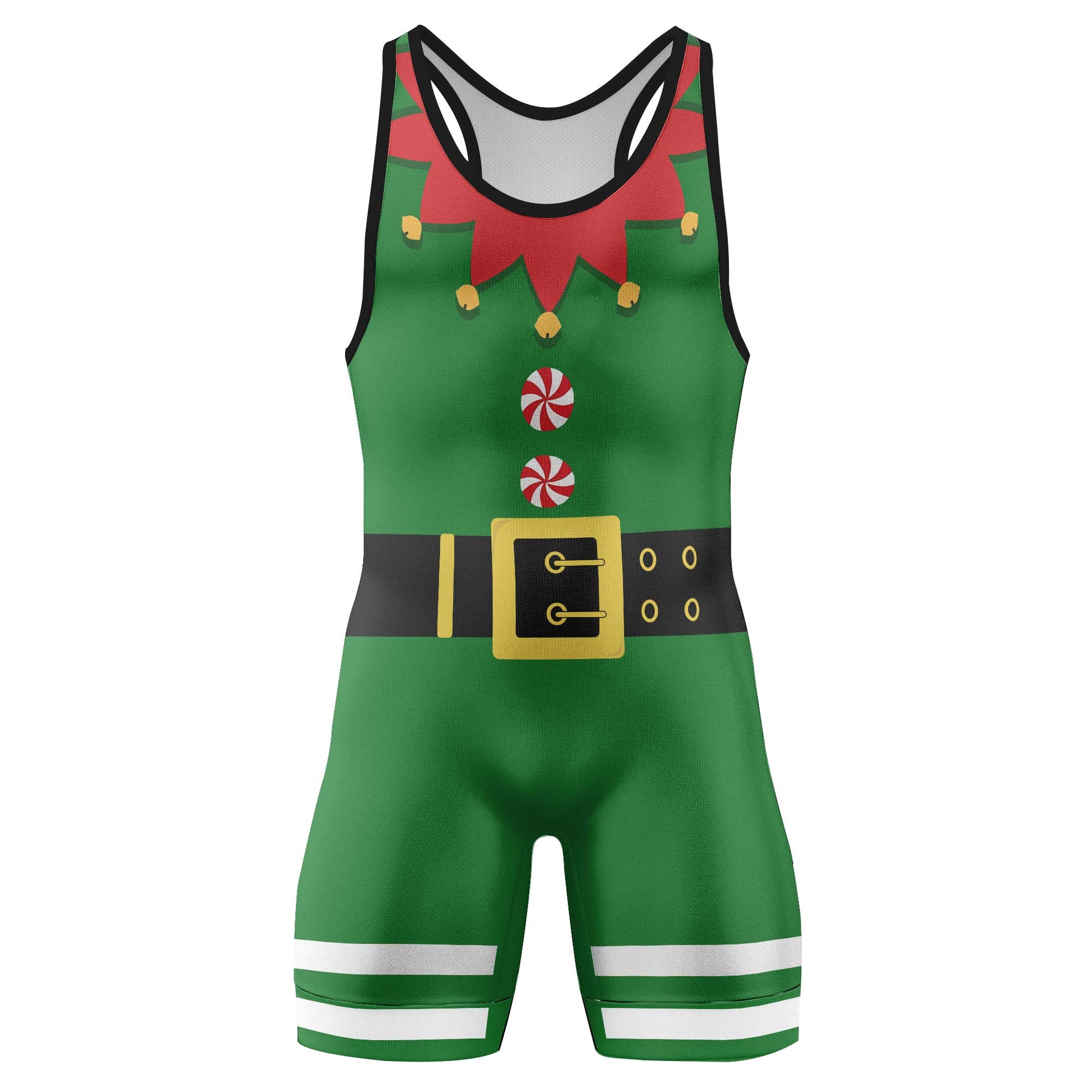 Santa's Elf Wrestling Singlets