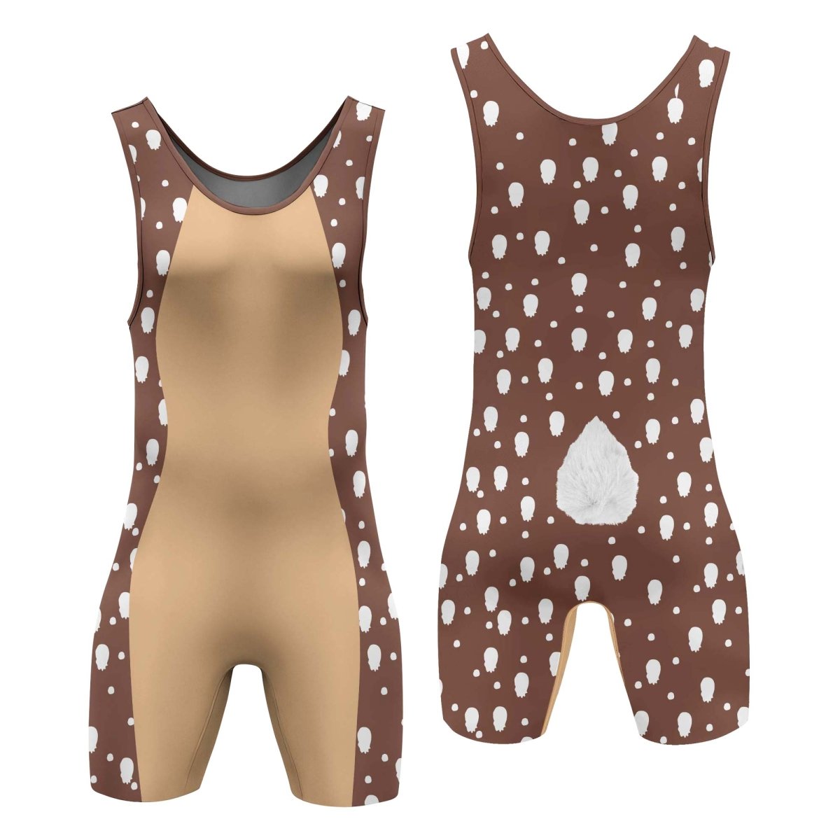 Santa's Reindeer Cosplay Wrestling Singlets - BattleFitGear