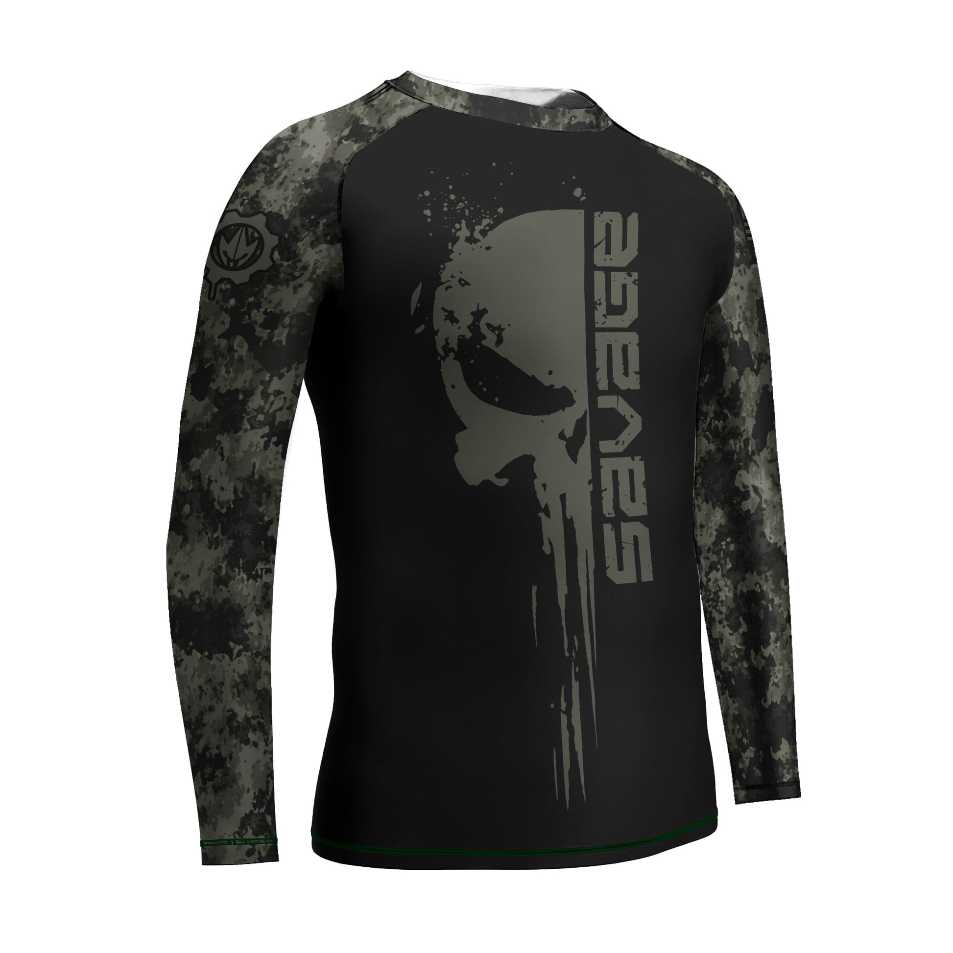 Savage Skull Kids Rash Guard
