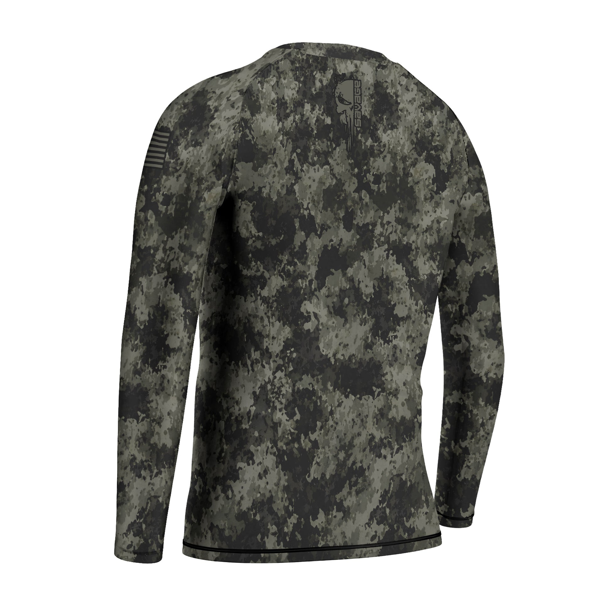 Savage Skull Kids Rash Guard