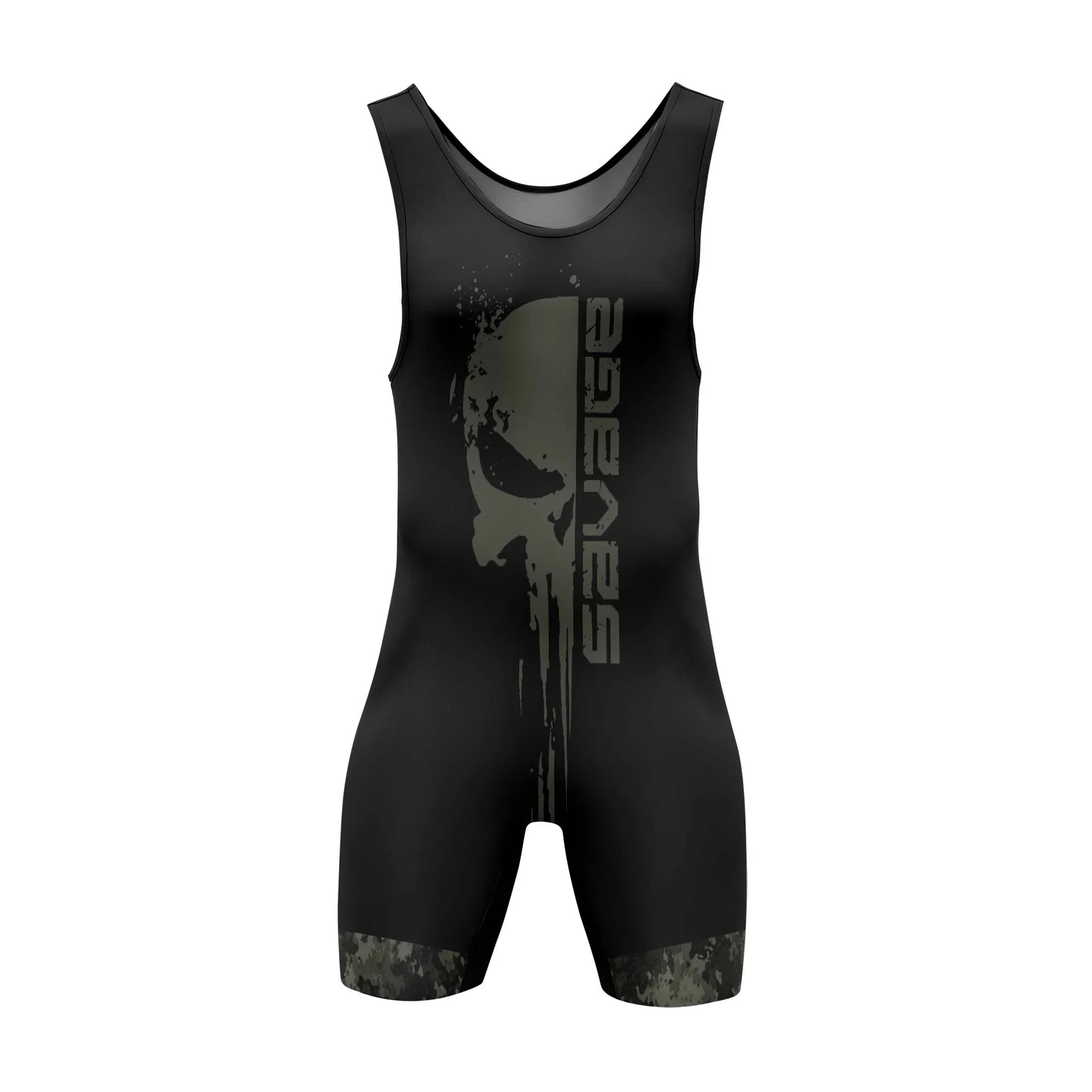 Savage Skull Wrestling Singlets