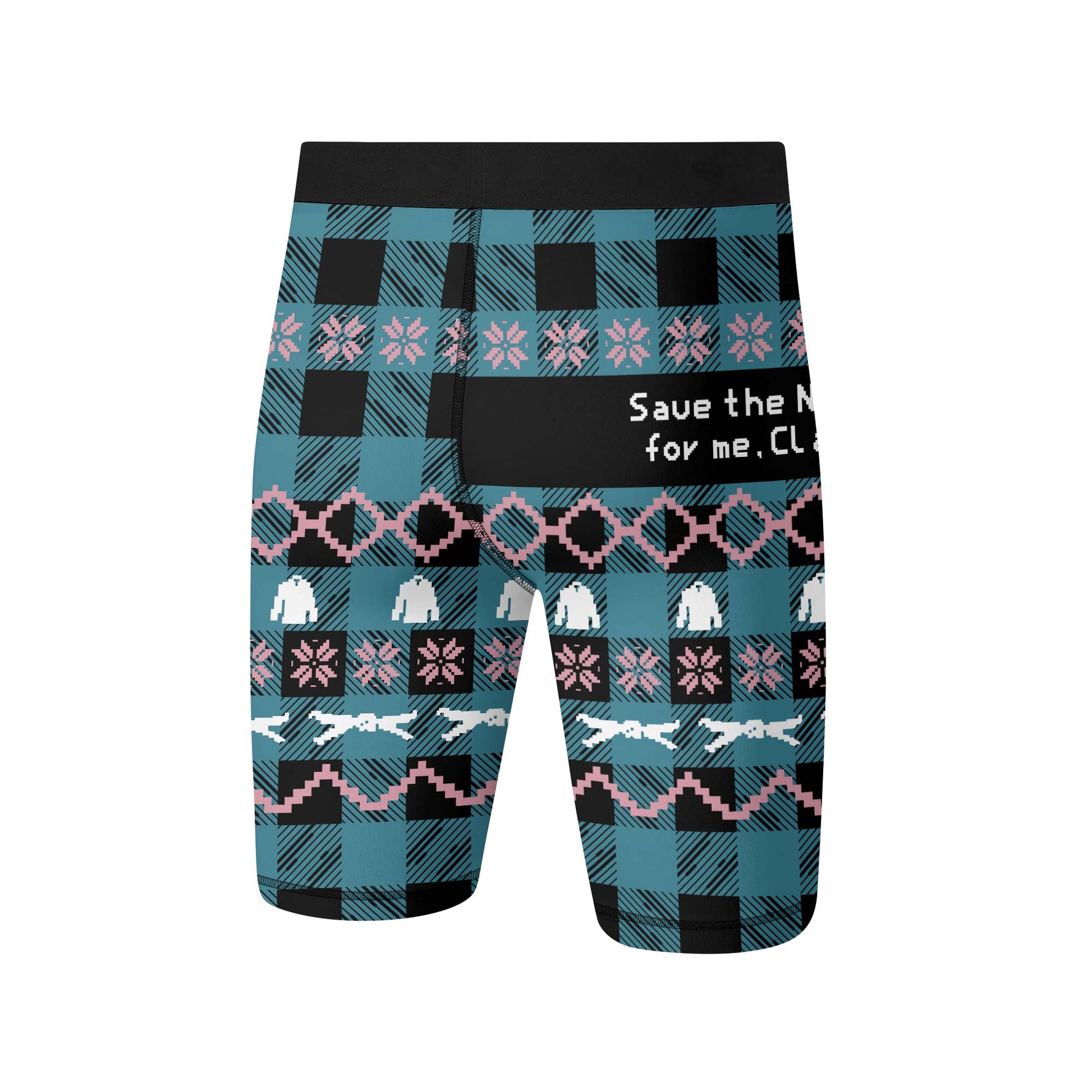 Save The Neck For Me Compression Shorts