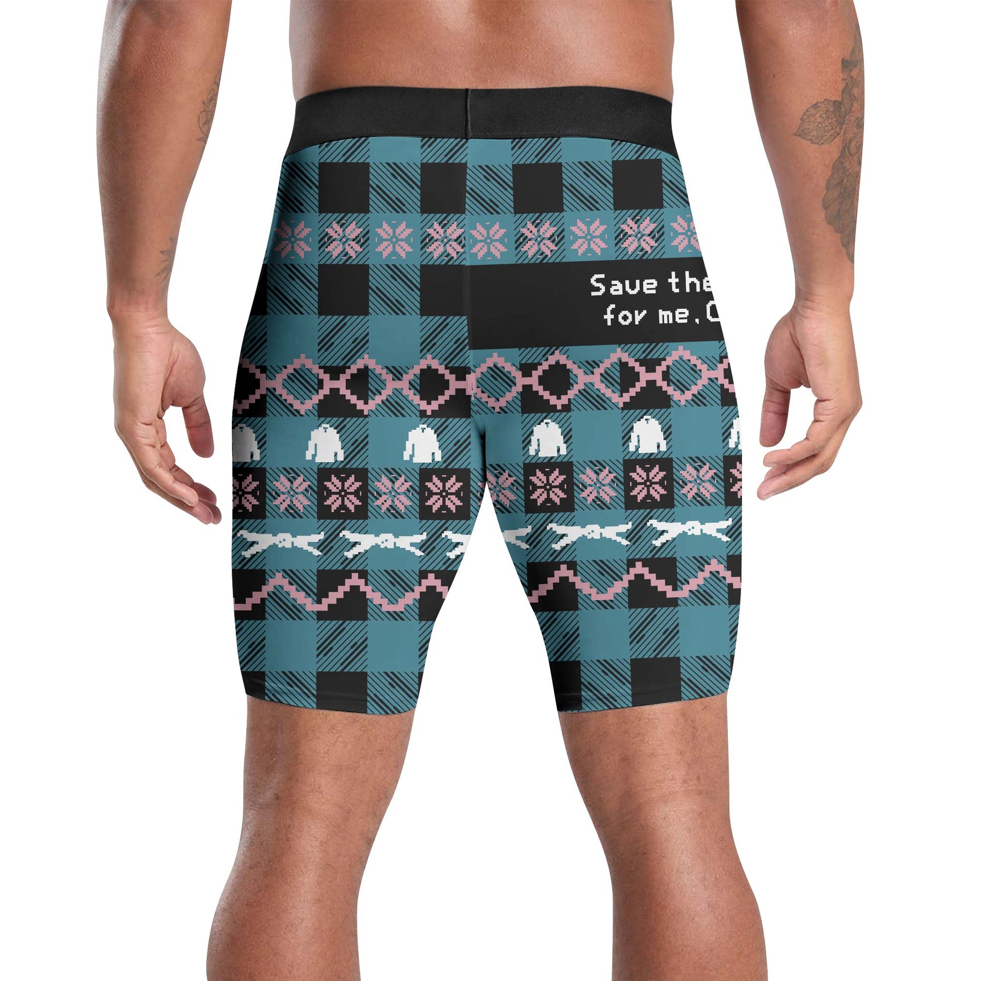 Save The Neck For Me Compression Shorts