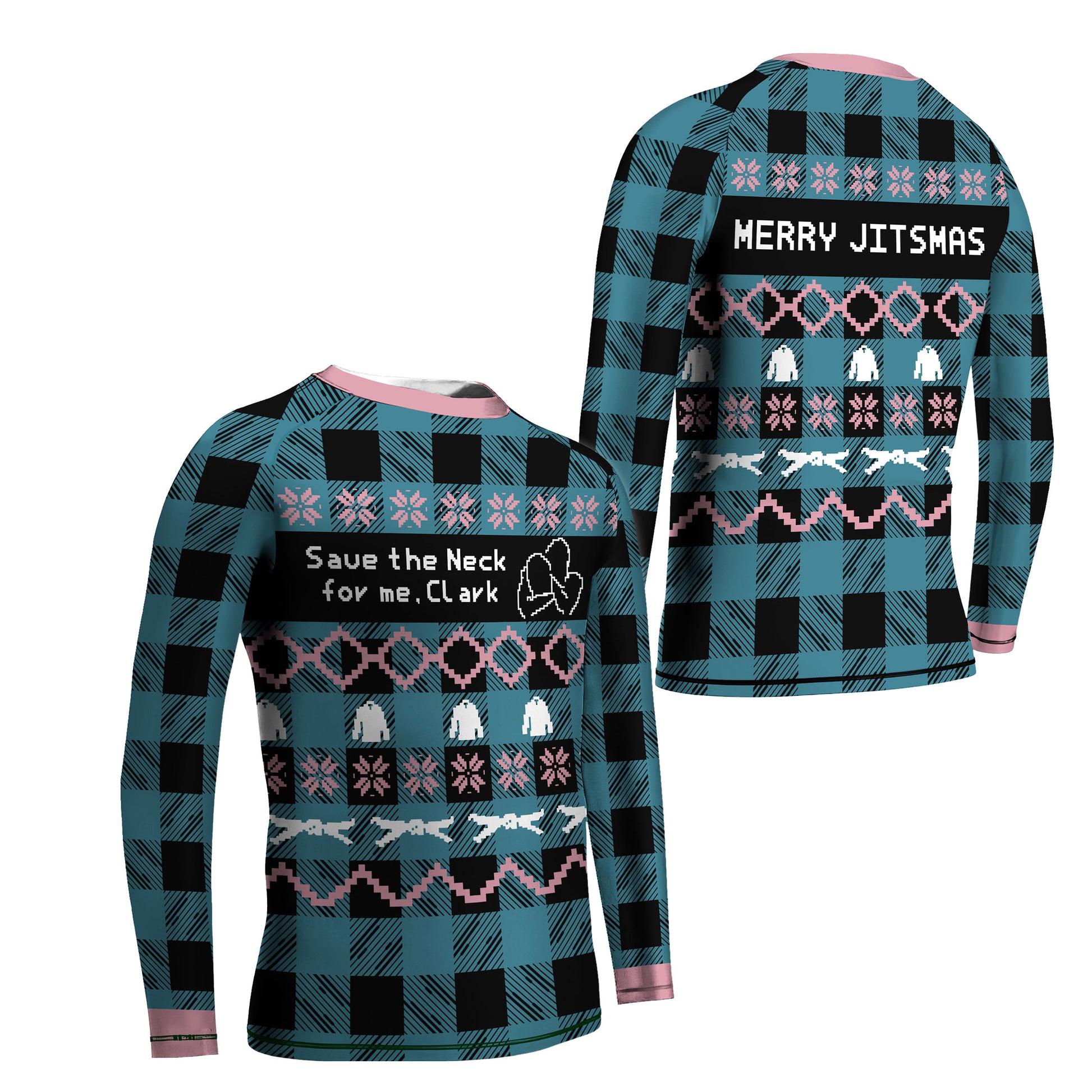 Save The Neck For Me Kids Rash Guard