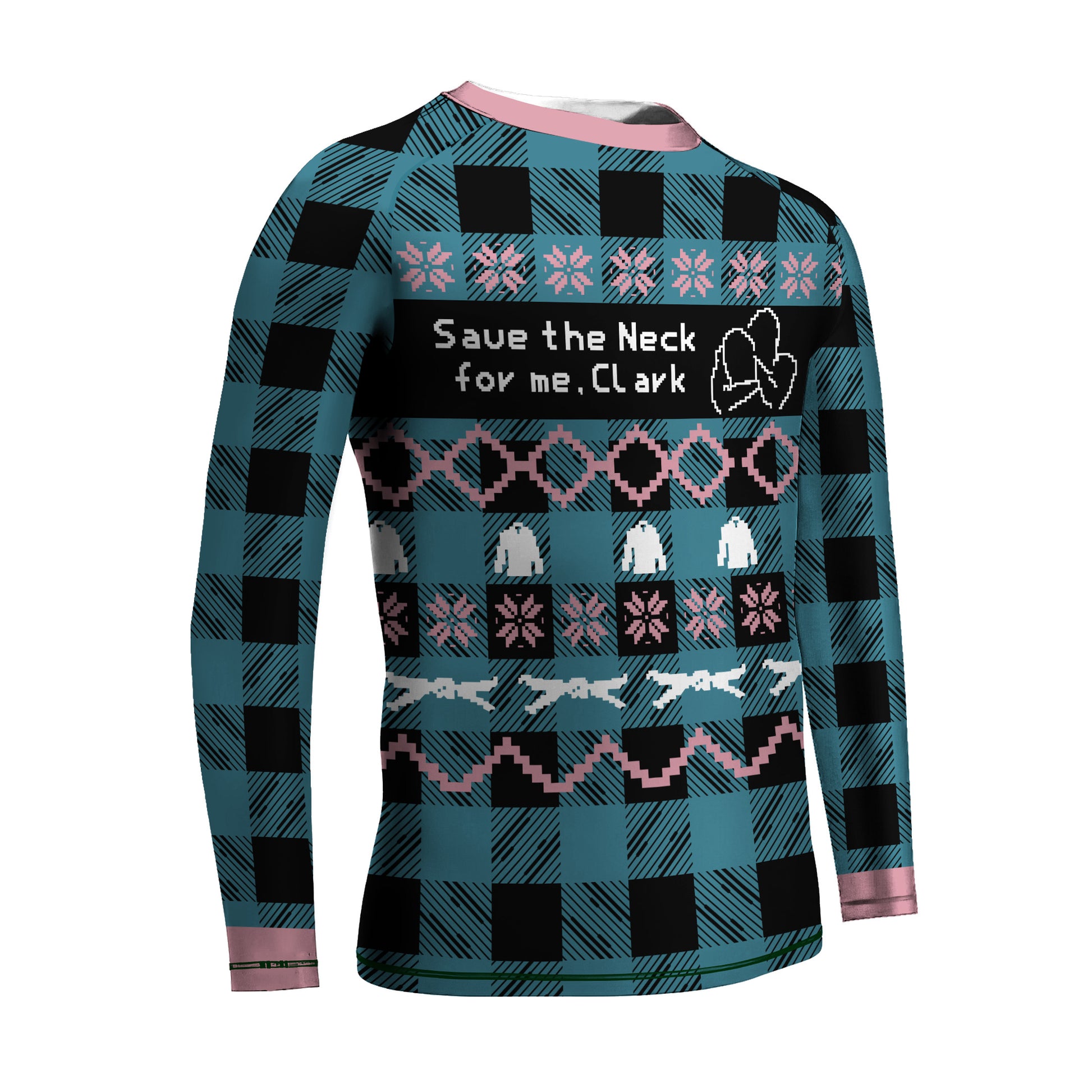 Save The Neck For Me Kids Rash Guard