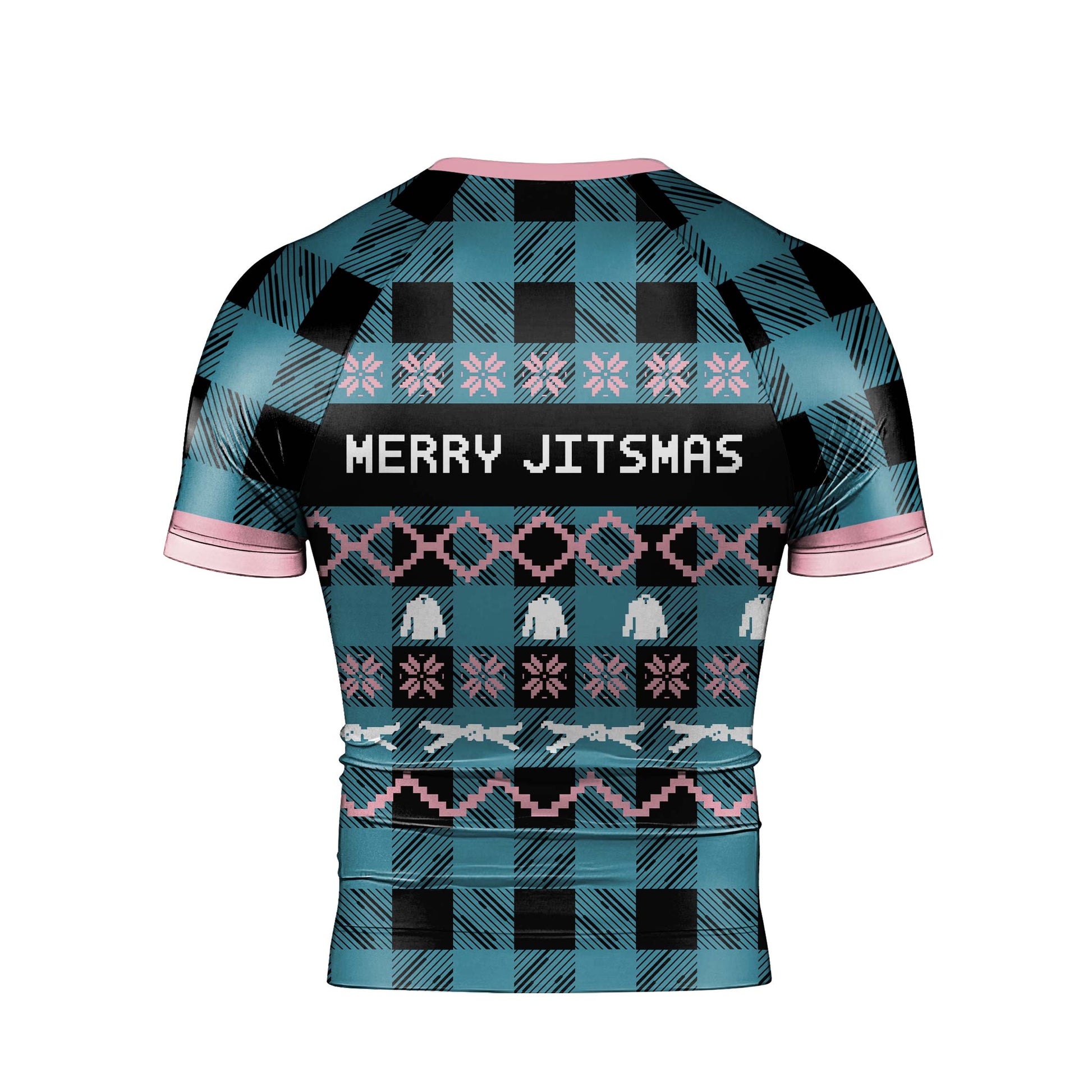 Save The Neck For Me Men's Short Sleeve Rash Guard