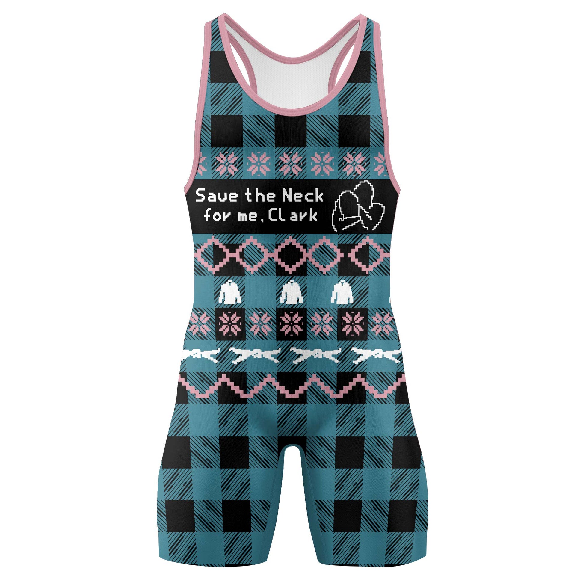 Save The Neck For Me Wrestling Singlets