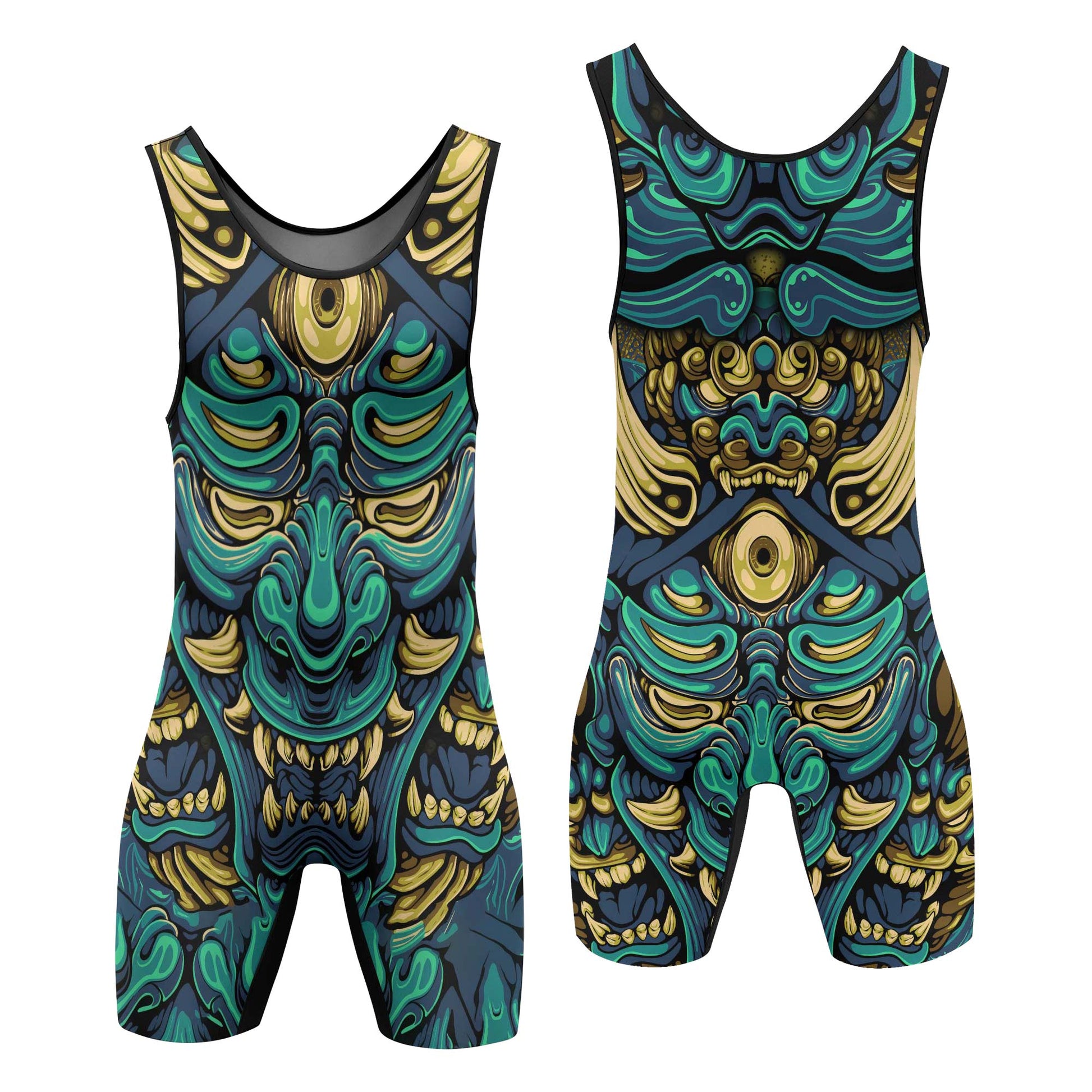 Seven Eye Oni Wrestling Singlets