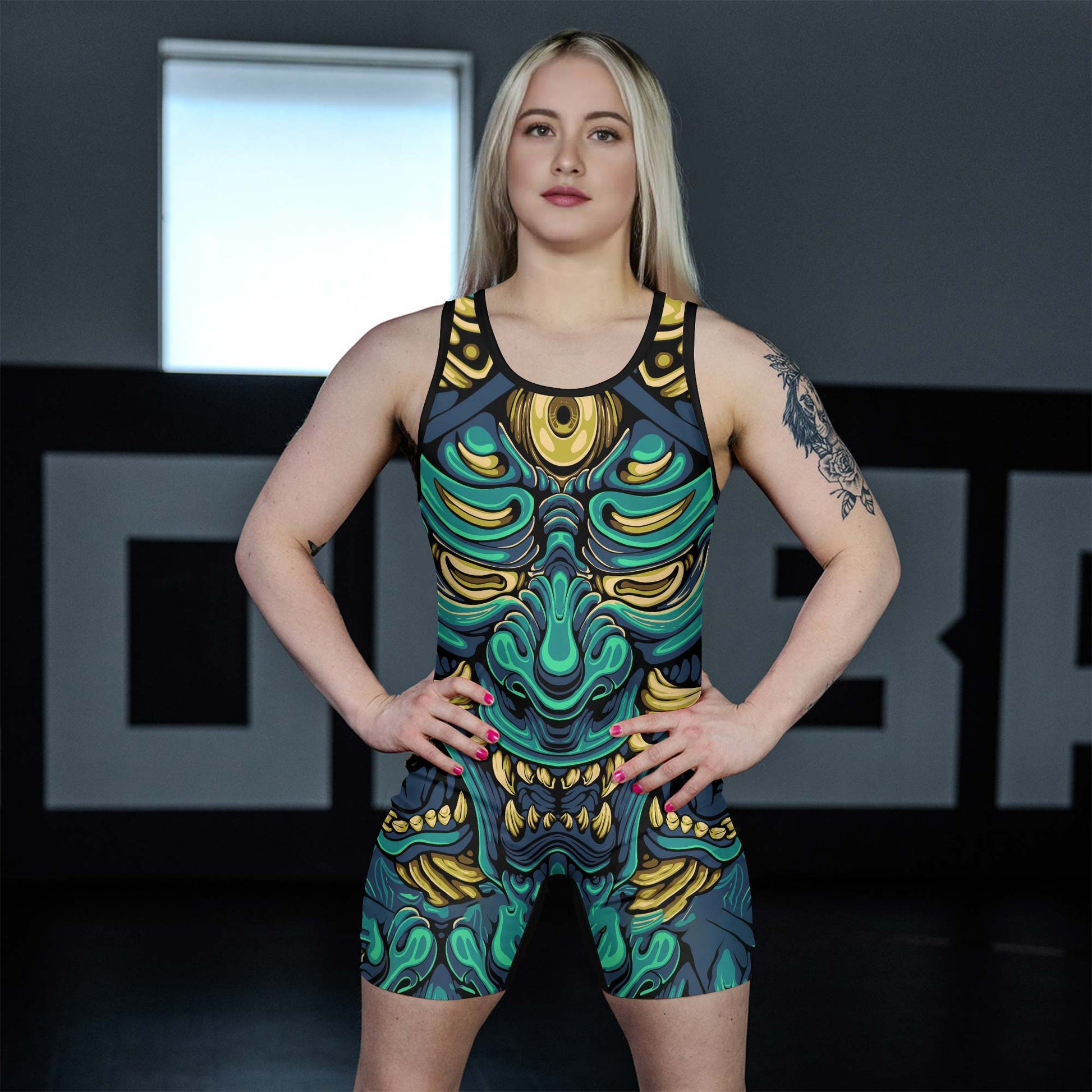 Seven Eye Oni Wrestling Singlets