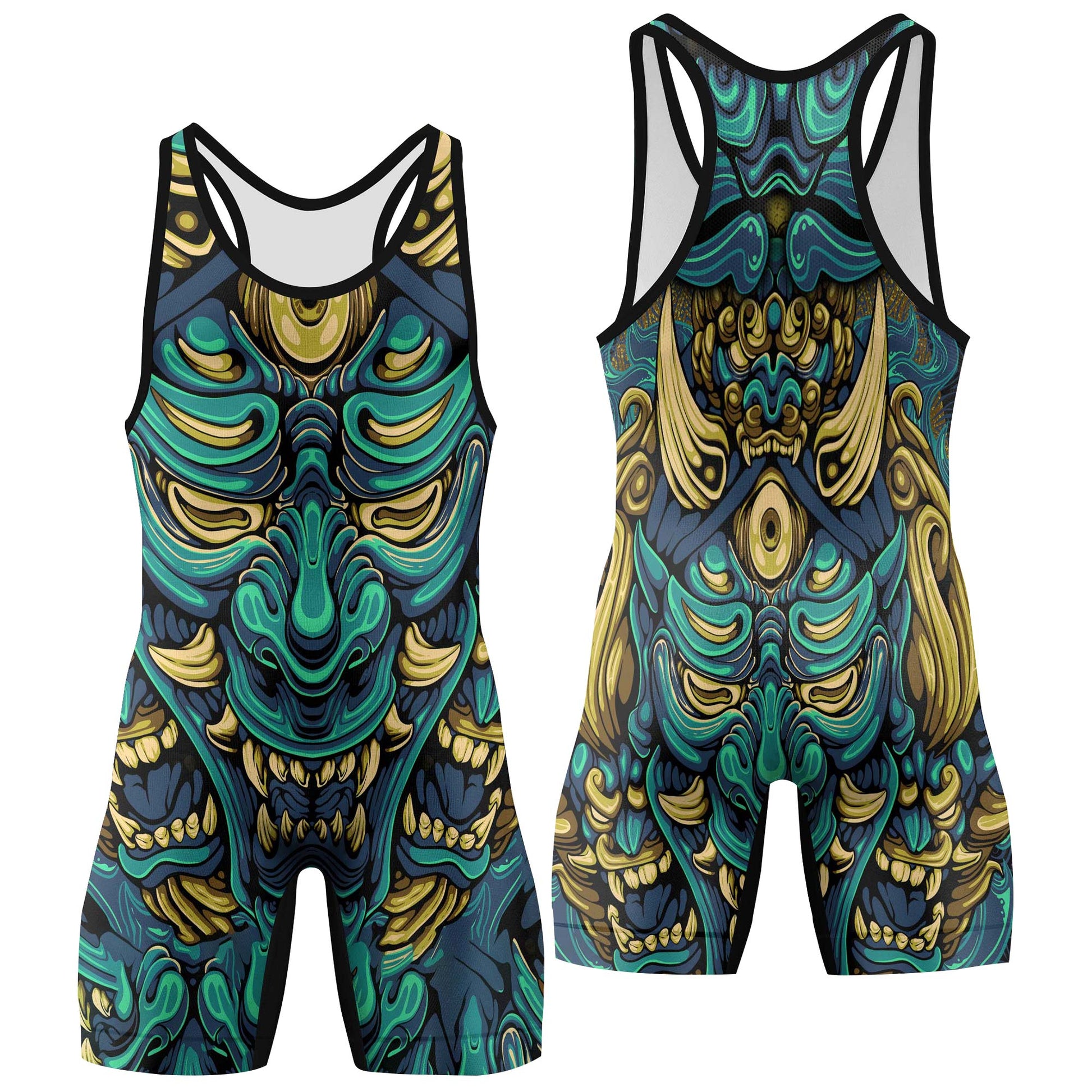 Seven Eye Oni Wrestling Singlets