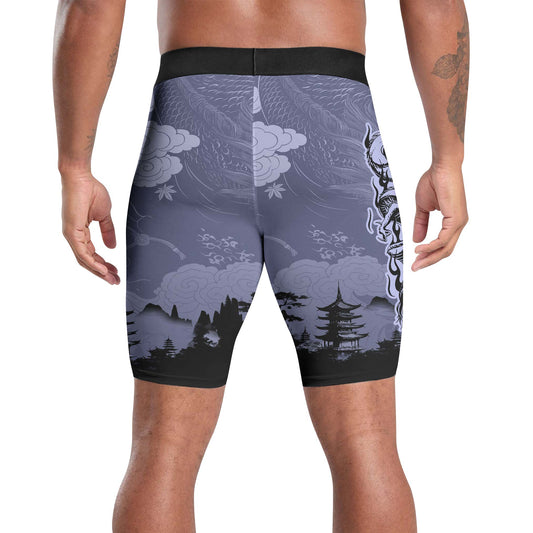 Shadow Dragon Samurai Compression Shorts