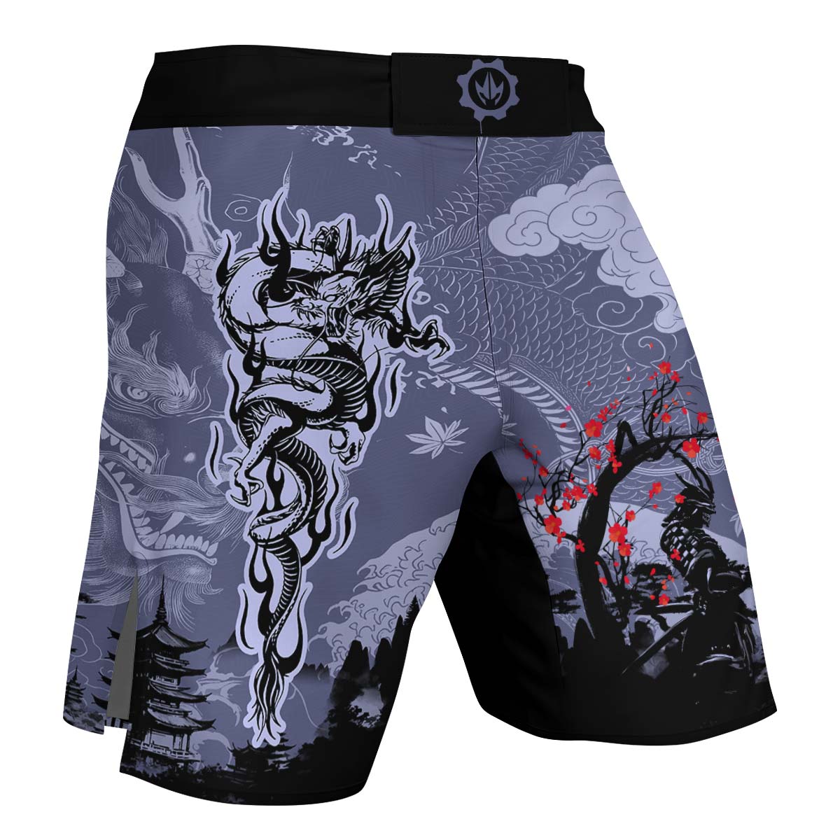 Shadow Dragon Samurai Fight Shorts
