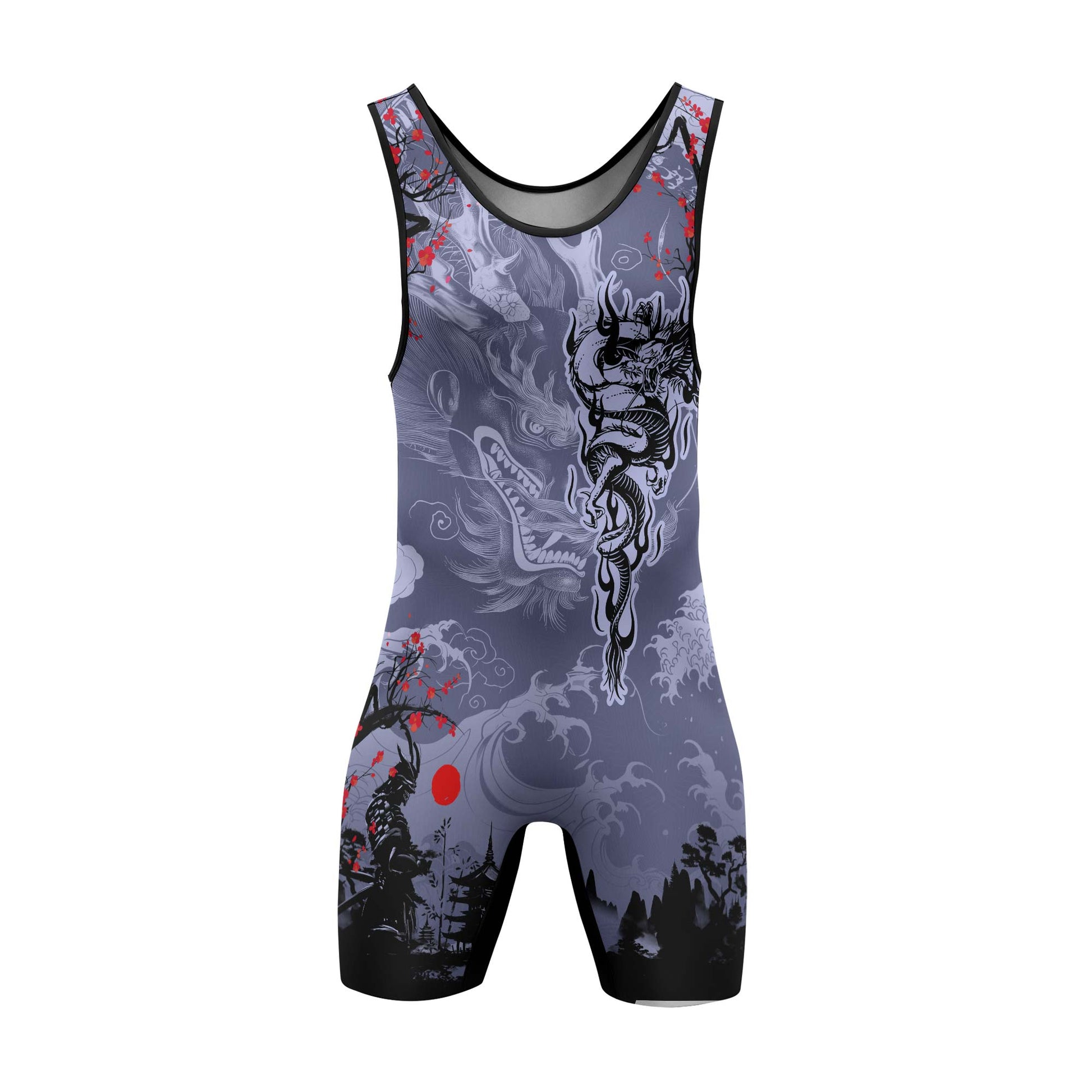 Shadow Dragon Samurai Wrestling Singlets
