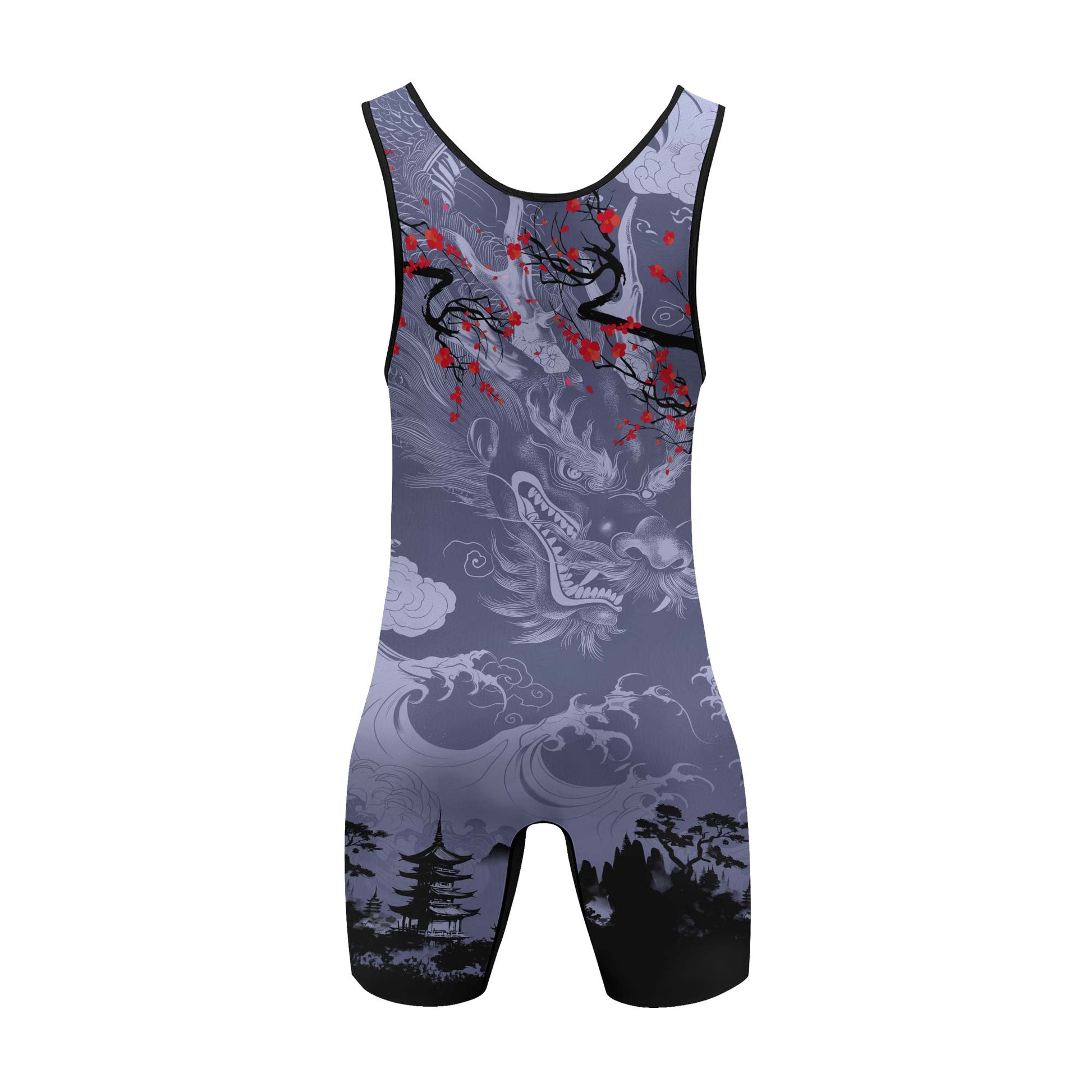 Shadow Dragon Samurai Wrestling Singlets