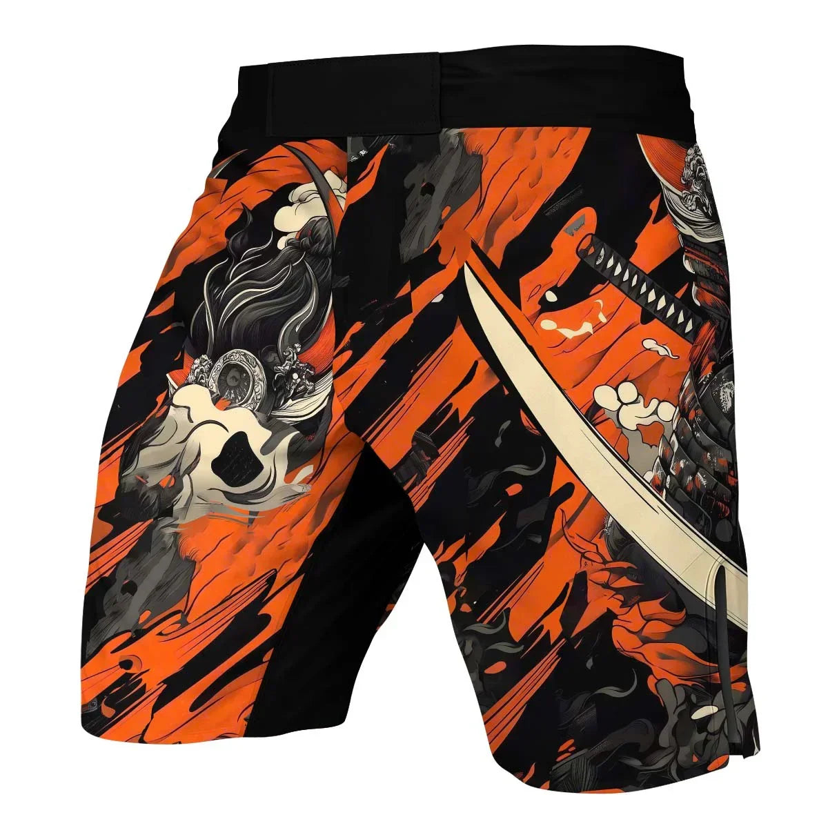Shadow Oni Flame Fight Shorts