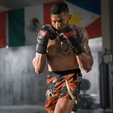 Shadow Oni Flame Fight Shorts