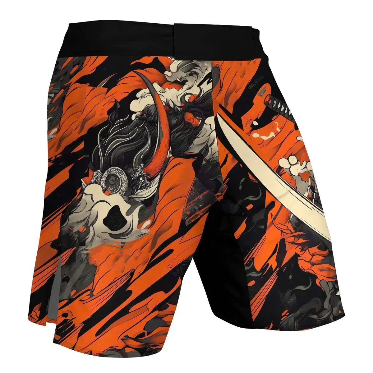 Shadow Oni Flame Fight Shorts