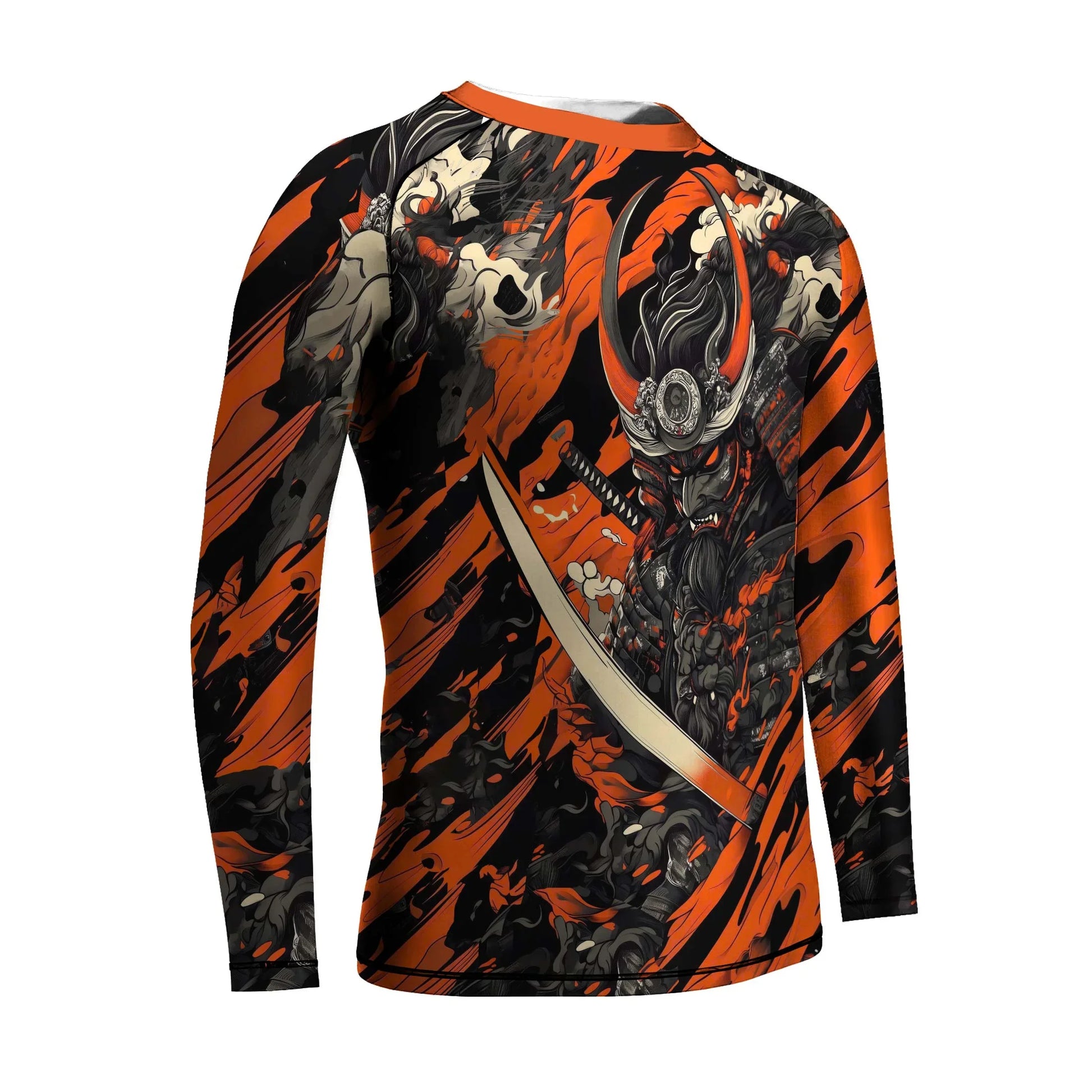 Shadow Oni Flame Kids Rash Guard