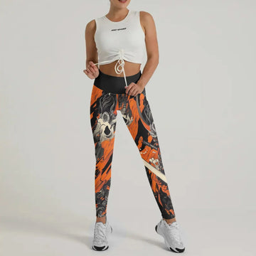 Shadow Oni Flame Leggings