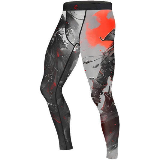 Shadow Pirate Caribbean Men's Compression Leggings - BattleFitGear