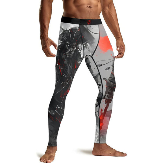 Shadow Pirate Caribbean Men's Compression Leggings - BattleFitGear