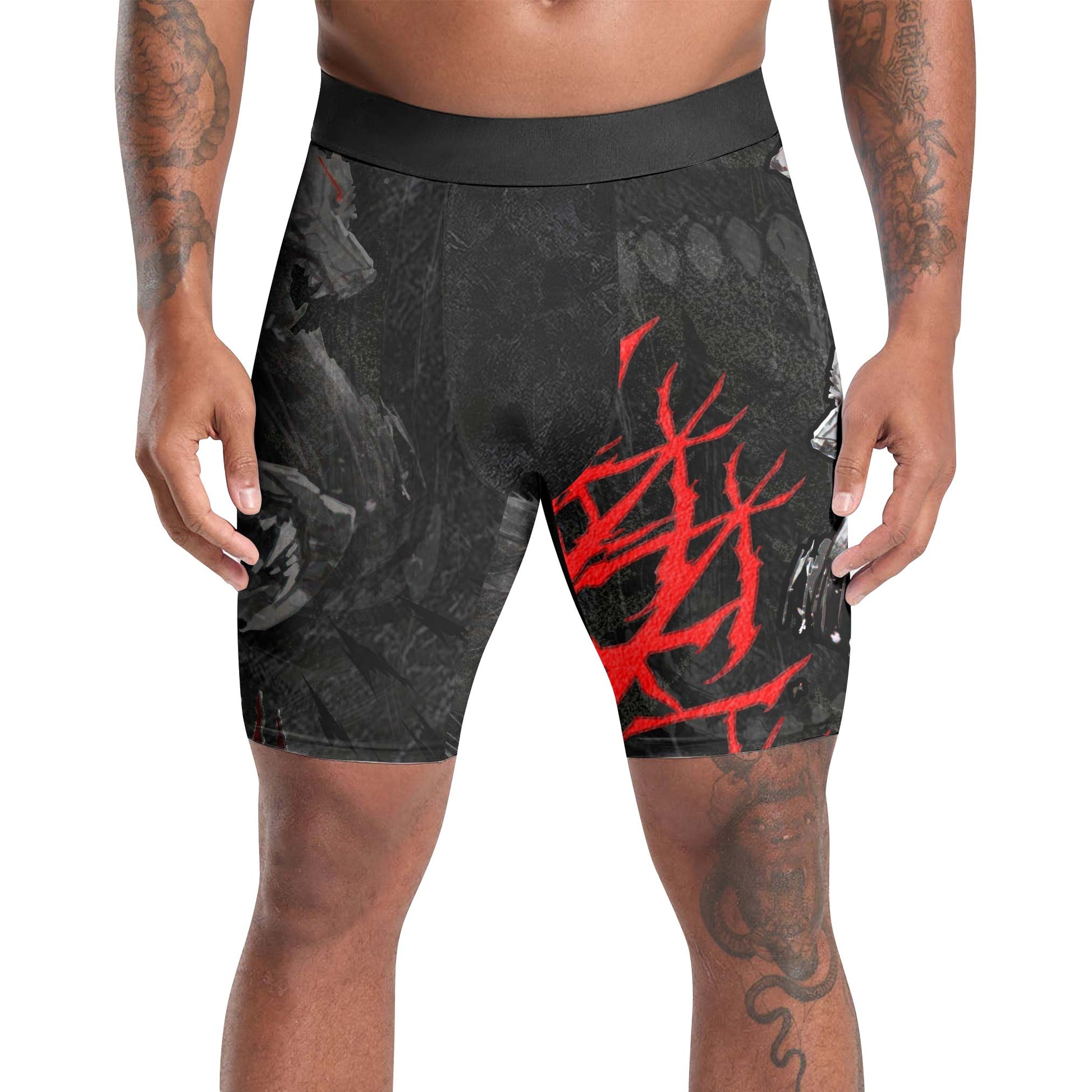 Shadow Wolf Clan Compression Shorts