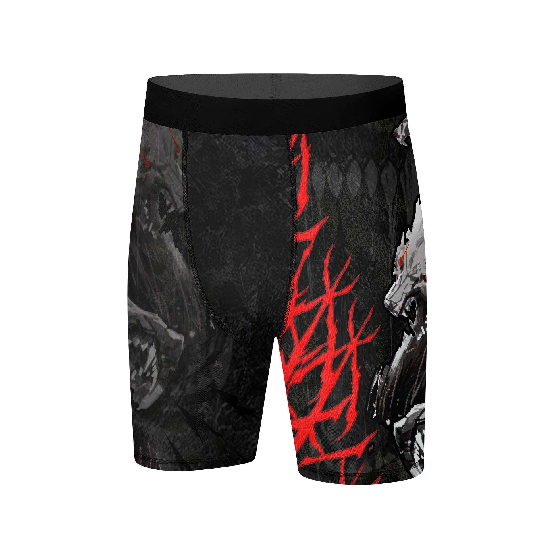 Shadow Wolf Clan Compression Shorts