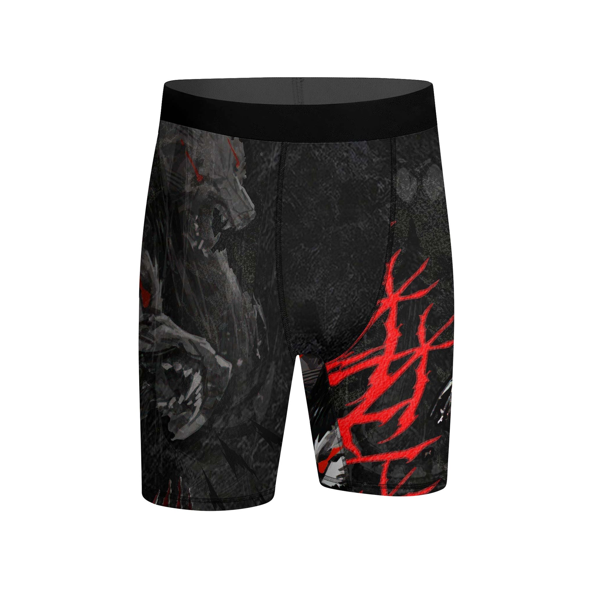 Shadow Wolf Clan Compression Shorts