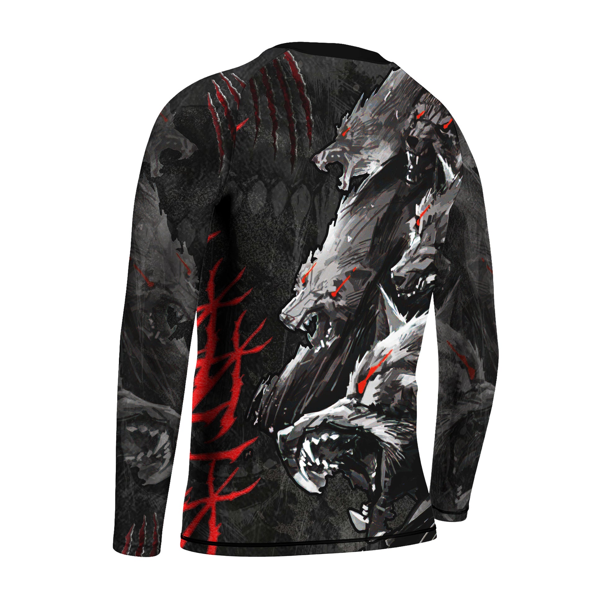Shadow Wolf Clan Kids Rash Guard