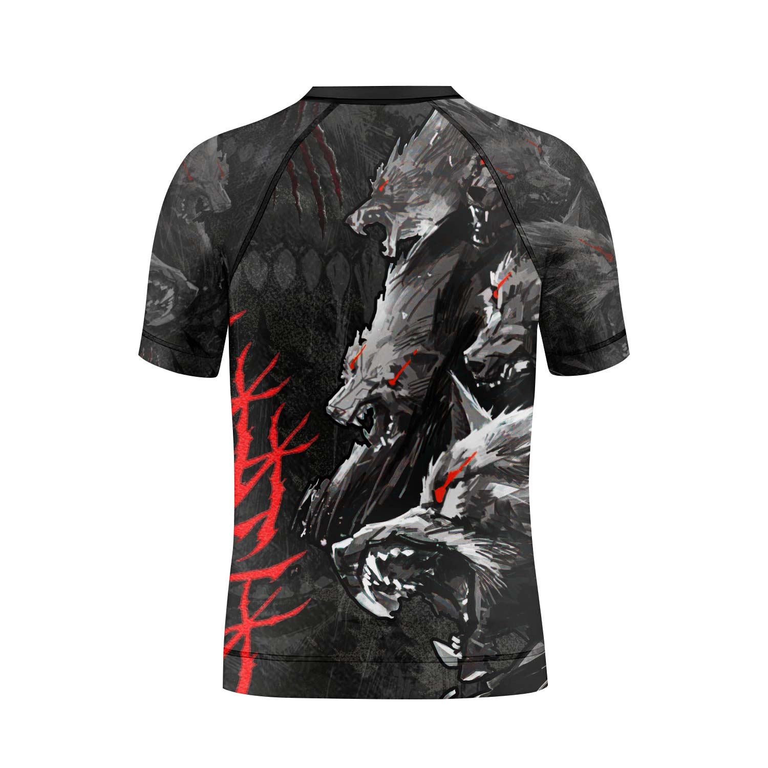 Shadow Wolf Clan Kids Rash Guard