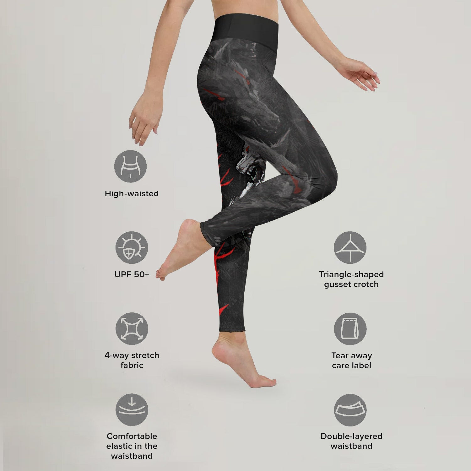 Shadow Wolf Clan Leggings
