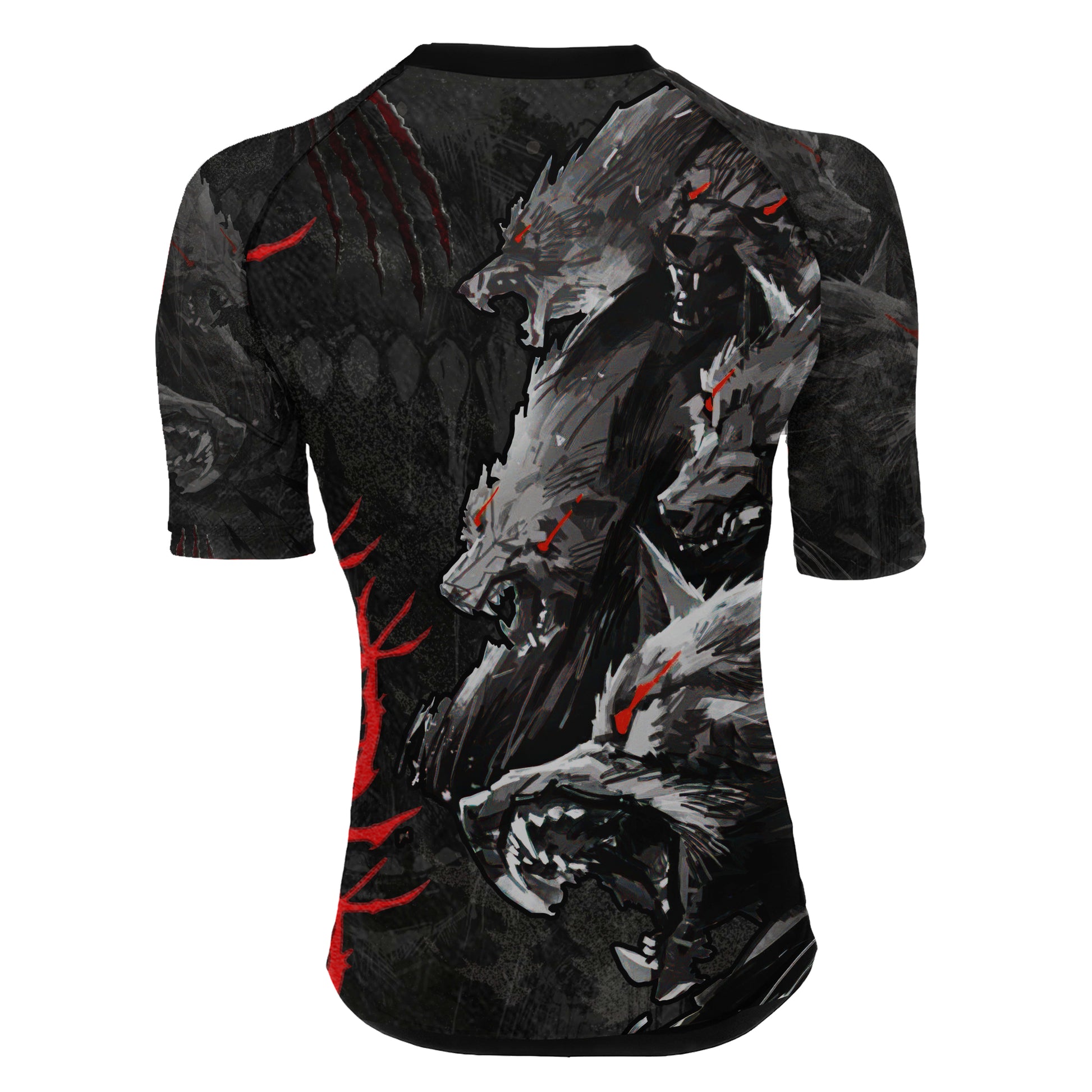 Shadow Wolf Clan Women's Short Sleeve Rash Guard