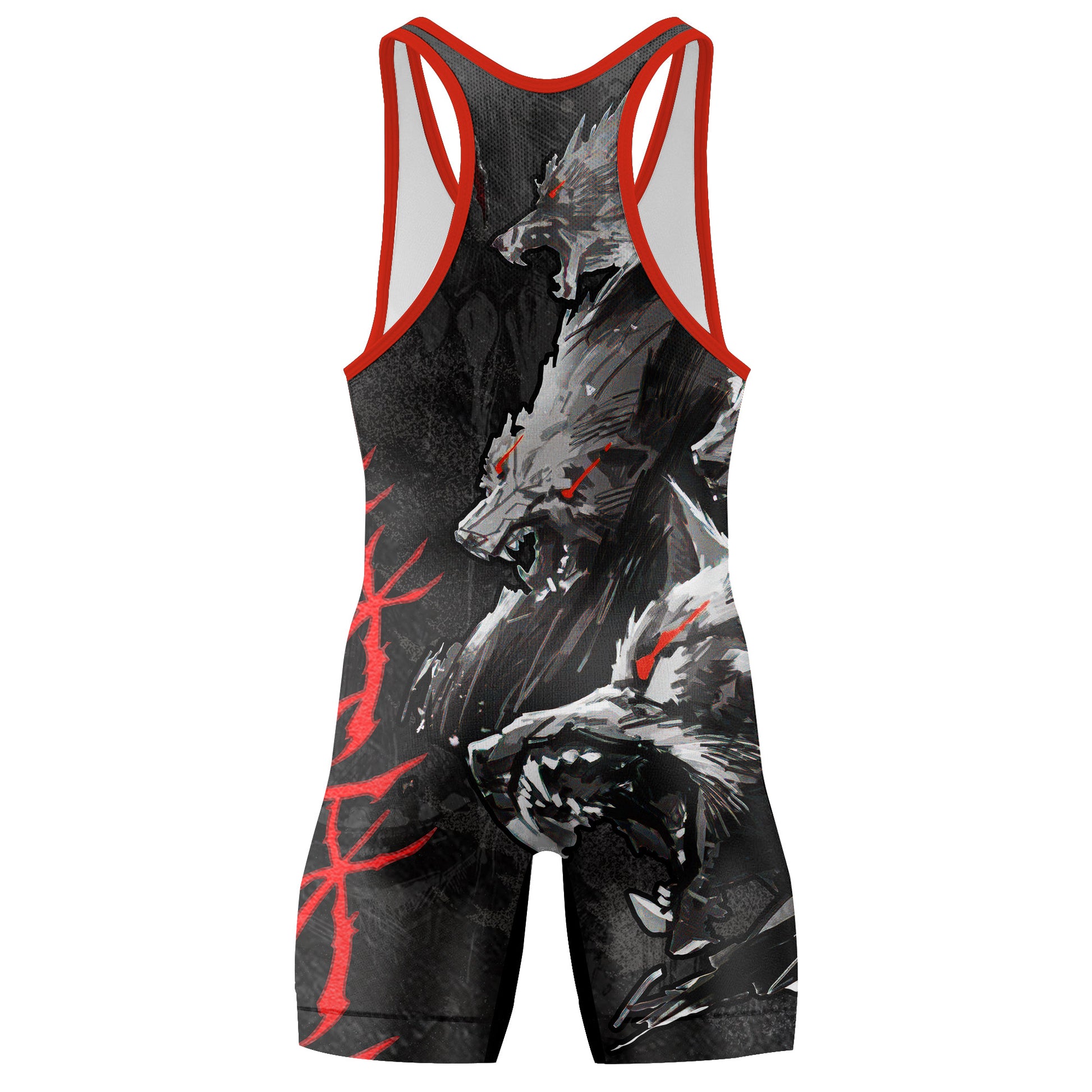 Shadow Wolf Clan Wrestling Singlets