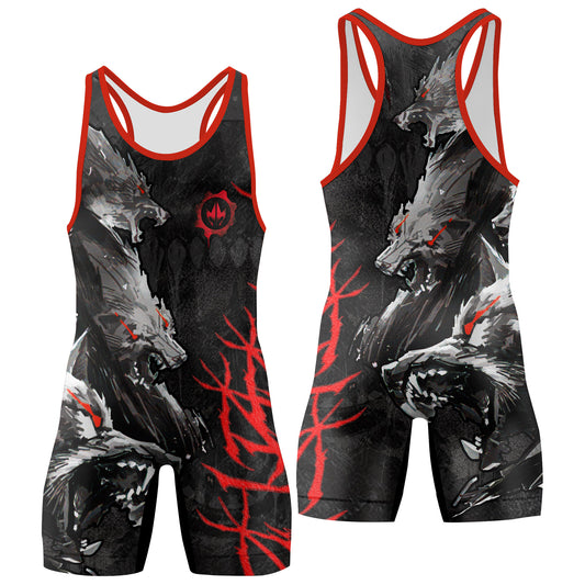 Shadow Wolf Clan Wrestling Singlets