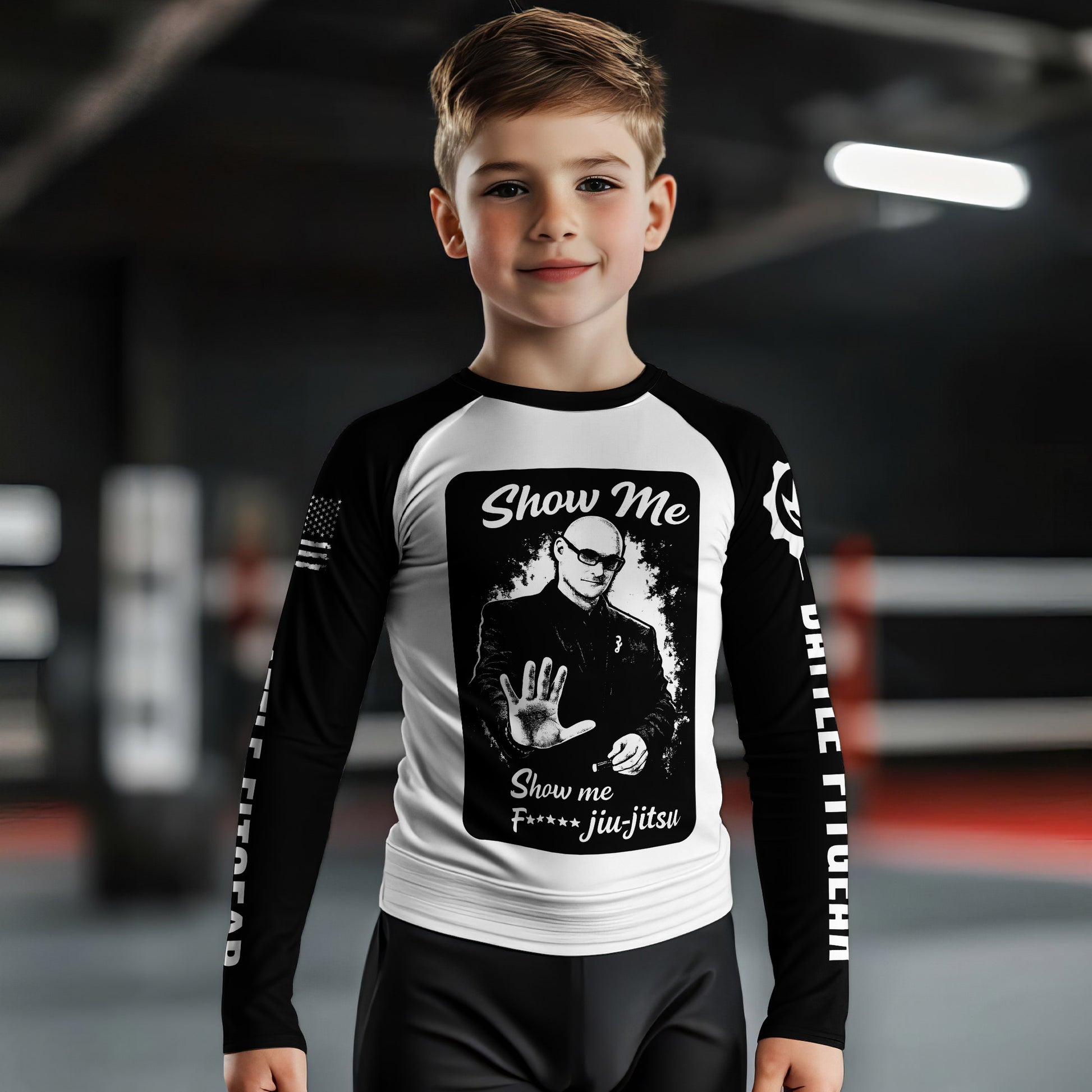 Show Me Jiu Jitsu Kids Rash Guard