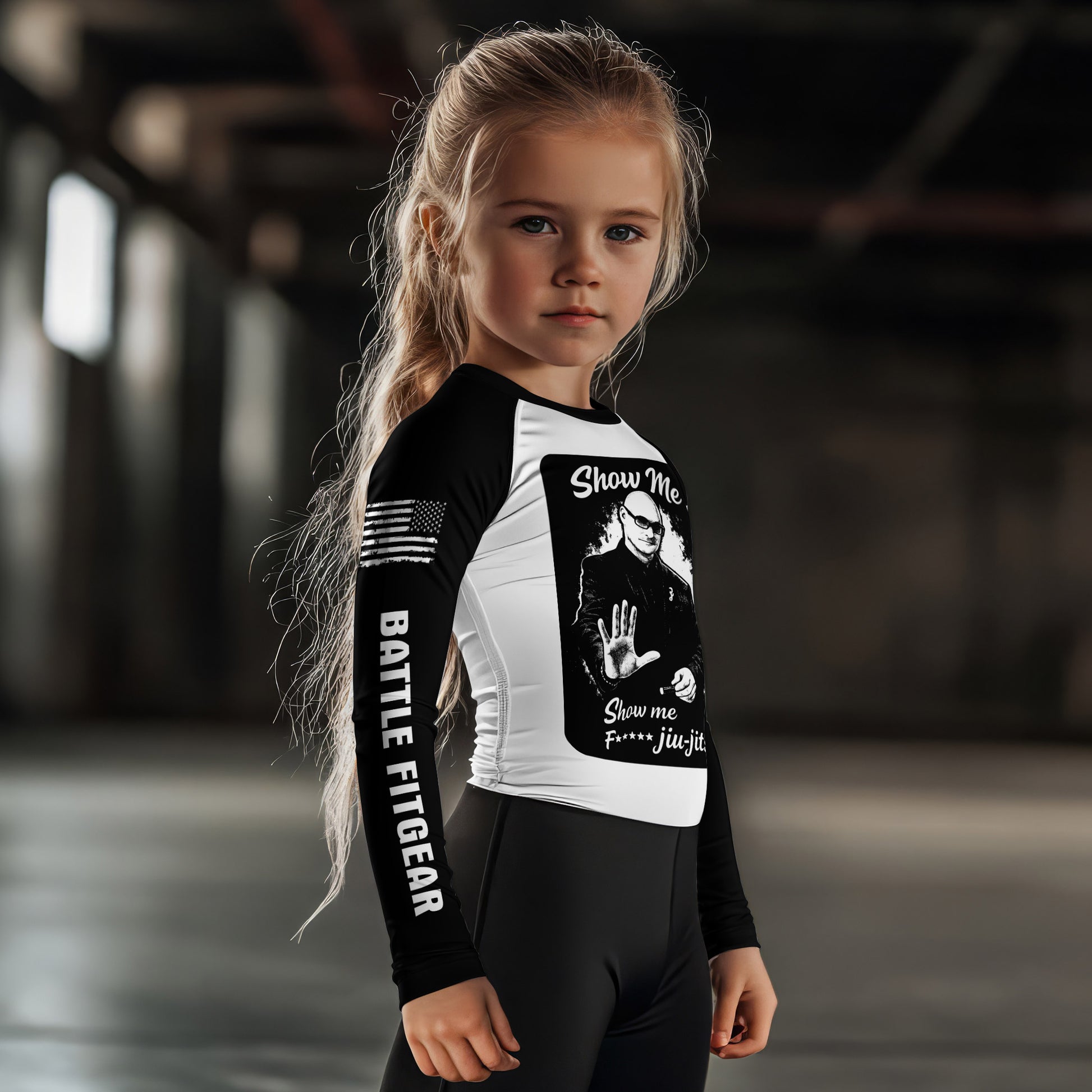 Show Me Jiu Jitsu Kids Rash Guard