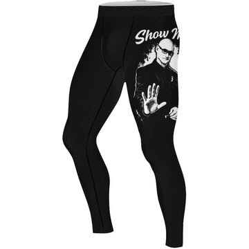 Show Me Jiu Jitsu Men's Compression Leggings