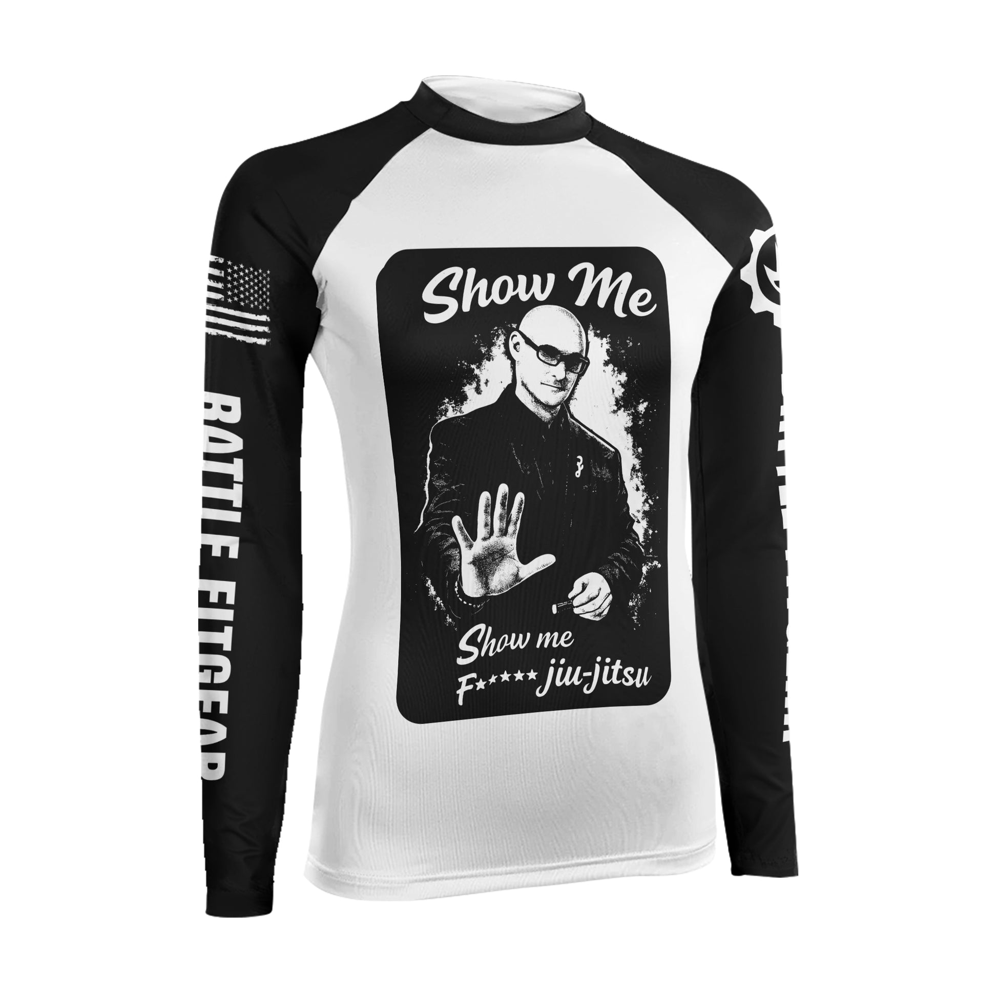 Show Me Jiu Jitsu Women's Long Sleeve Rash Guard